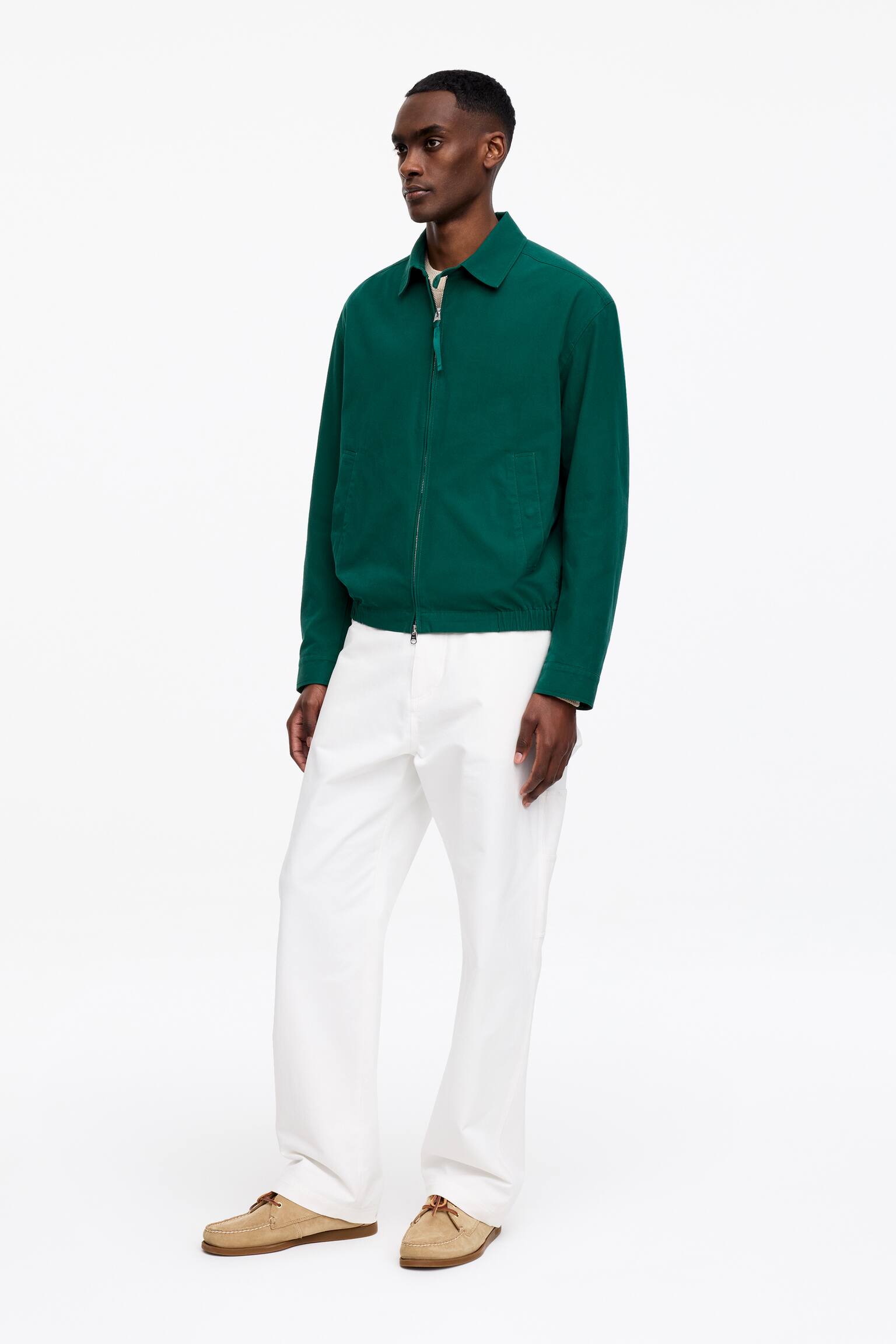 Blouson en coton - Vert/Jaune - 3