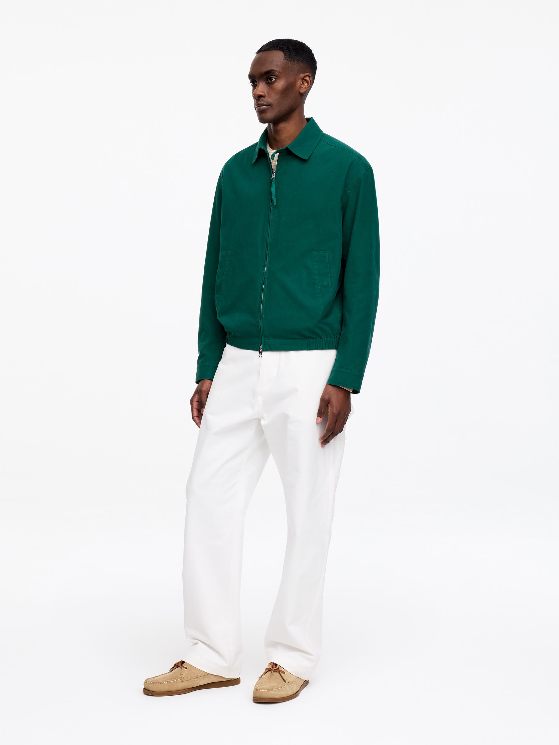 Bawełniana bluza - Zielony - Fason normalny - Men - StillMedia/Lookbook - 4