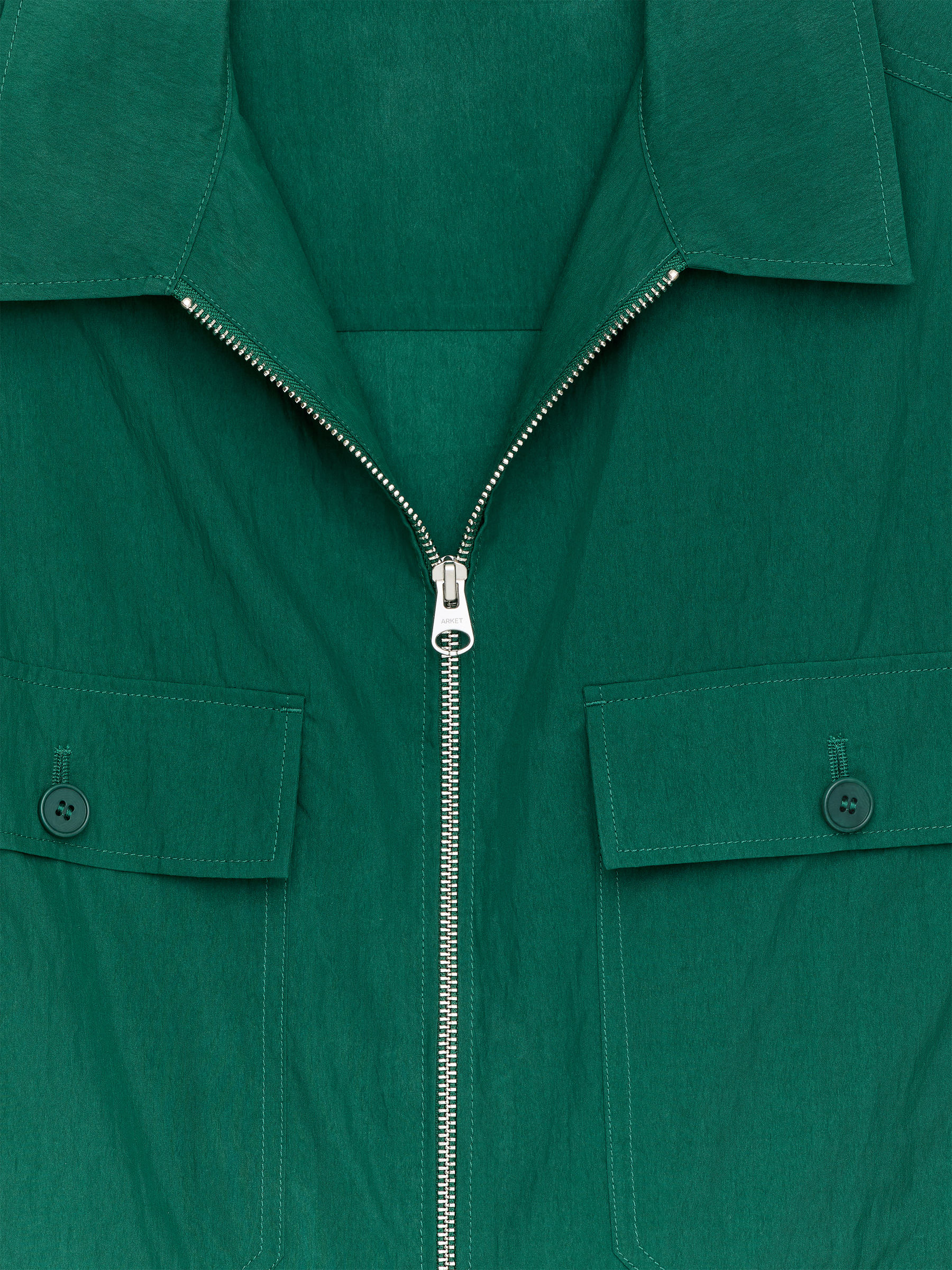 Lyocell Blend Overshirt - Green - Regular fit - Men - StillMedia/DescriptiveDetail - 2