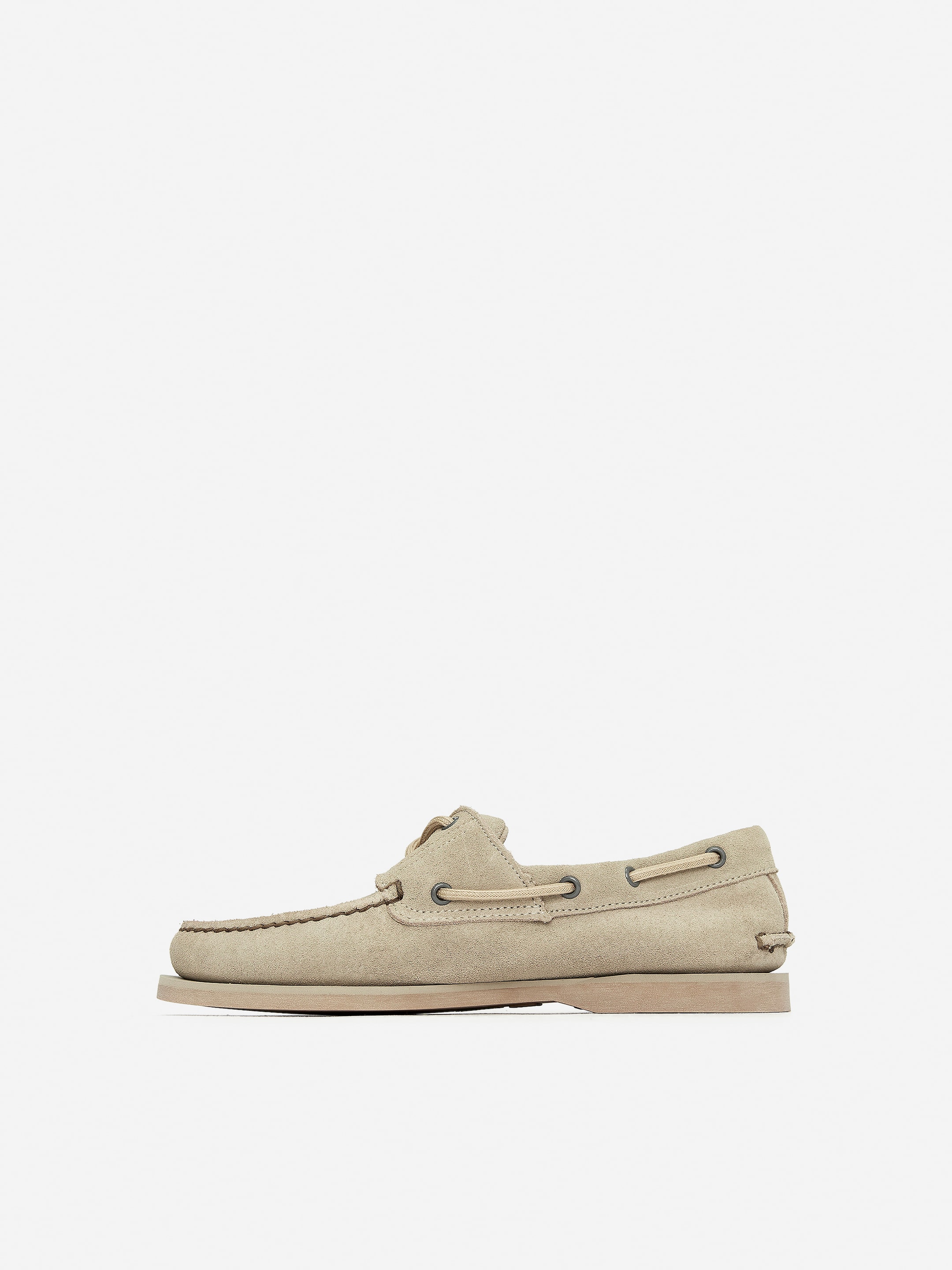 Chaussures bateau Timberland à 2 œillets - Beige clair - Homme - StillMedia/DescriptiveStillLife - 5