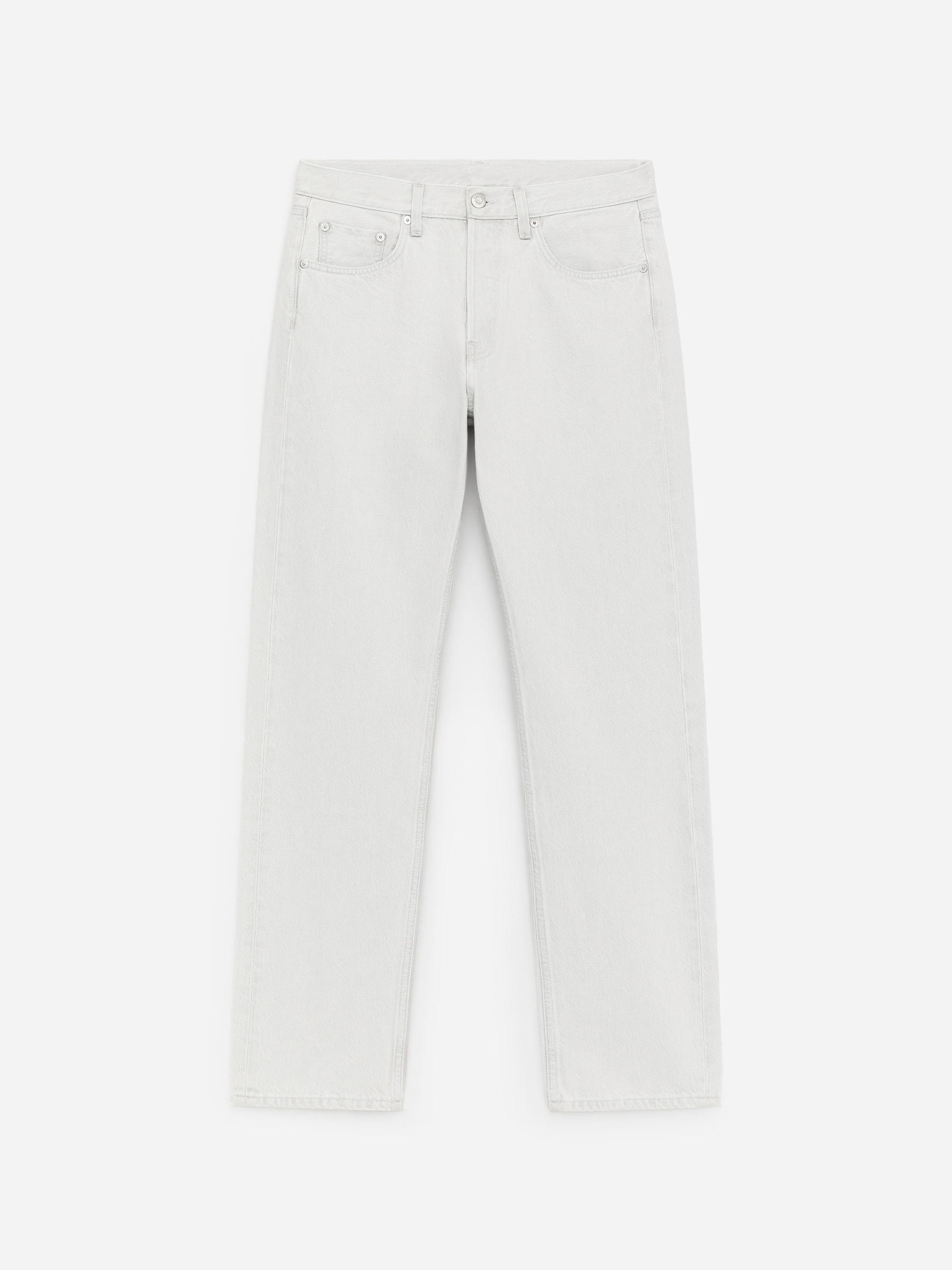 SNOW Straight Jeans-#EAE5D6-18022