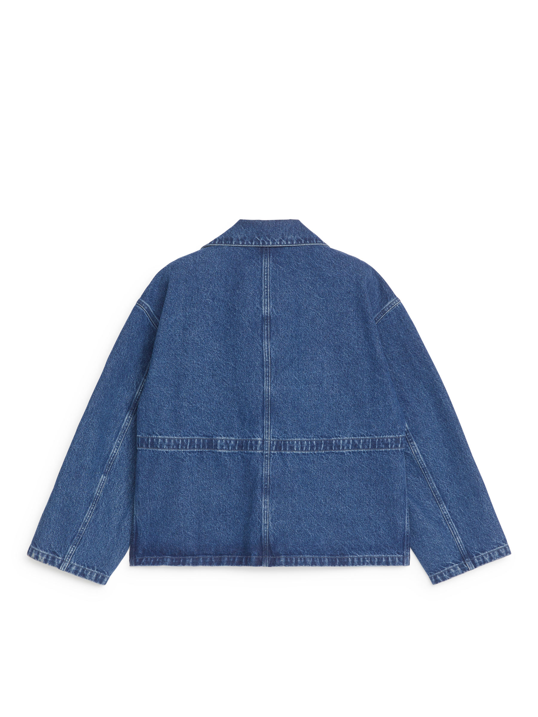 Utility Denim Jacket - Blue - Regular fit - Women - StillMedia/DescriptiveStillLife - 3