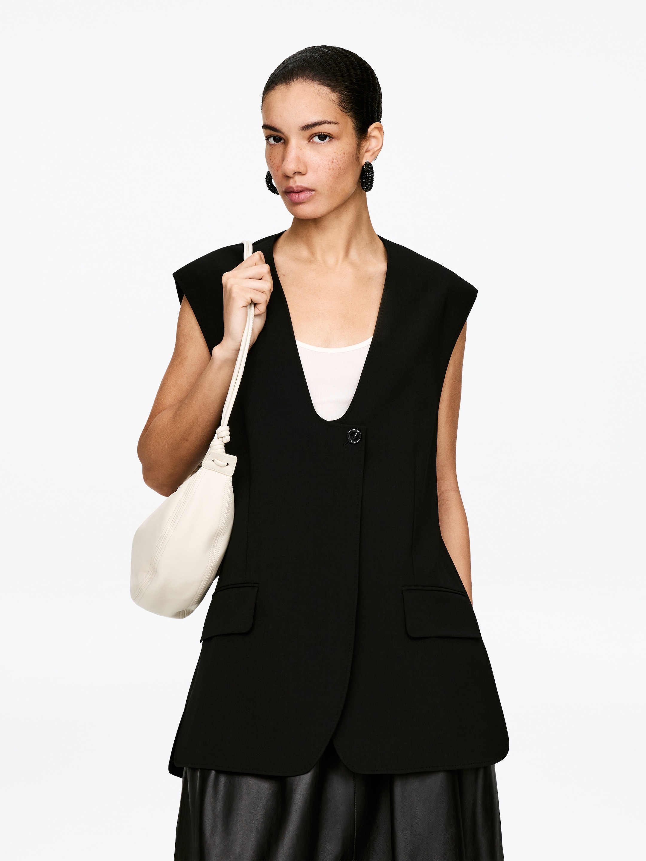 Aros con cuentas - Negro - Women - StillMedia/Lookbook - 4