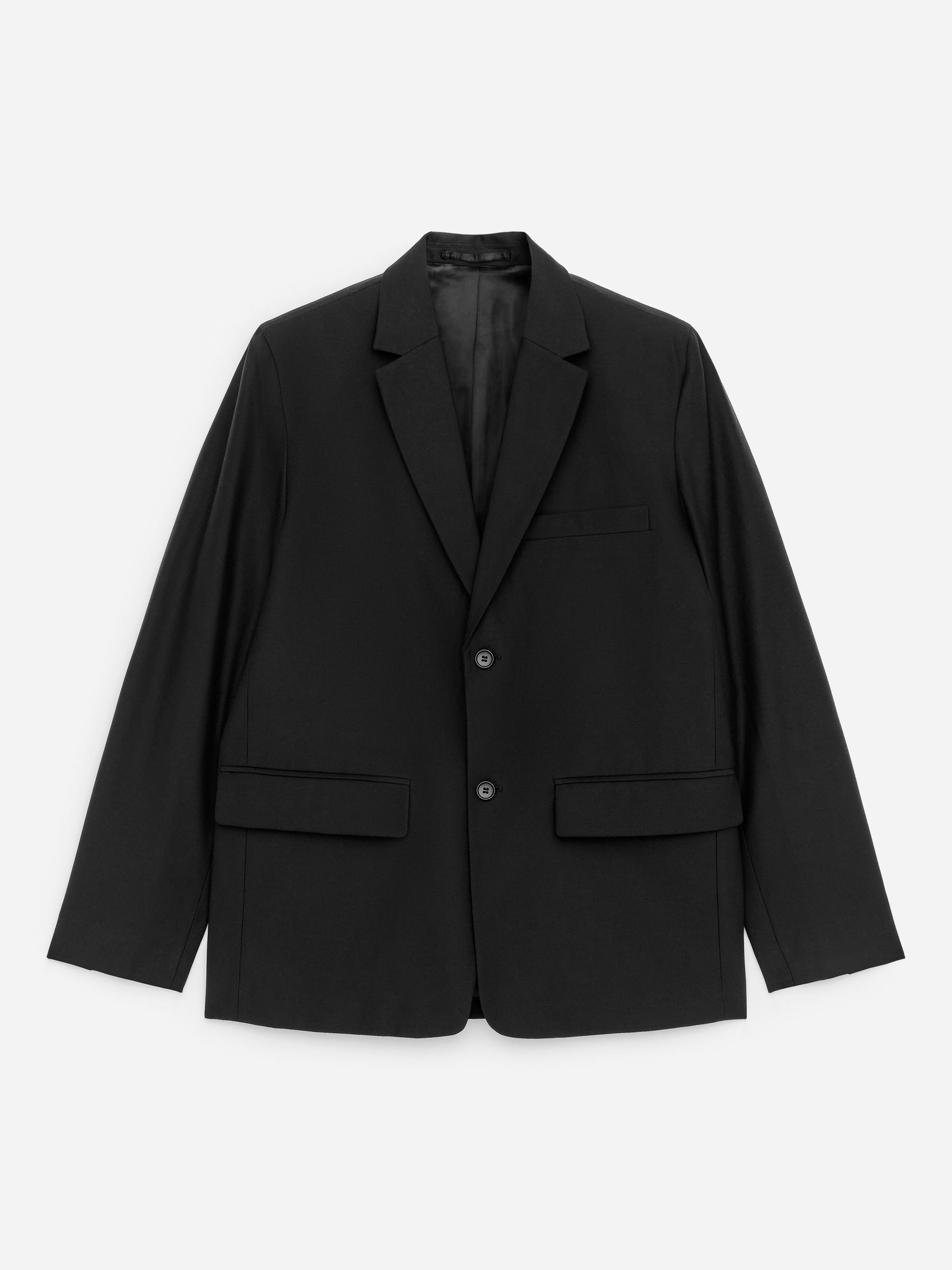 Wool-Cotton Blazer-#272627-18228