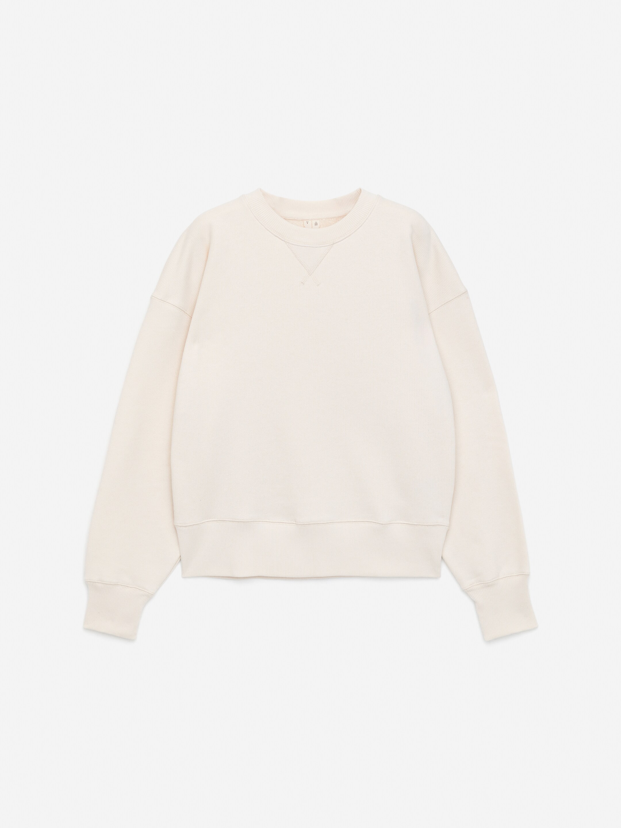 Visualizza immagine più grande: Felpa in spugna dalla vestibilità rilassata - Bianco sporco - DONNA | H&M IT 5
