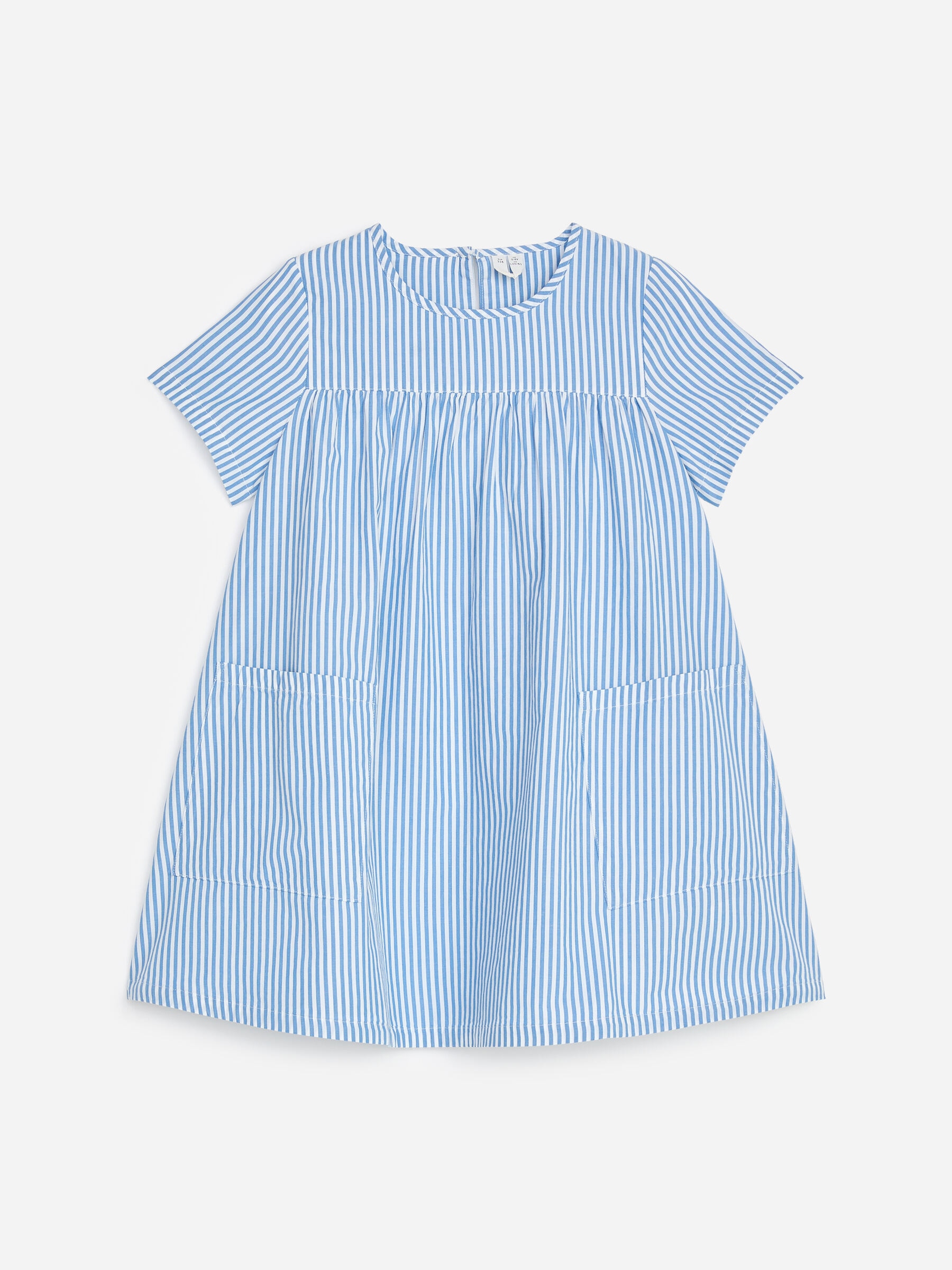 Cotton Dress-#657CBE-19693