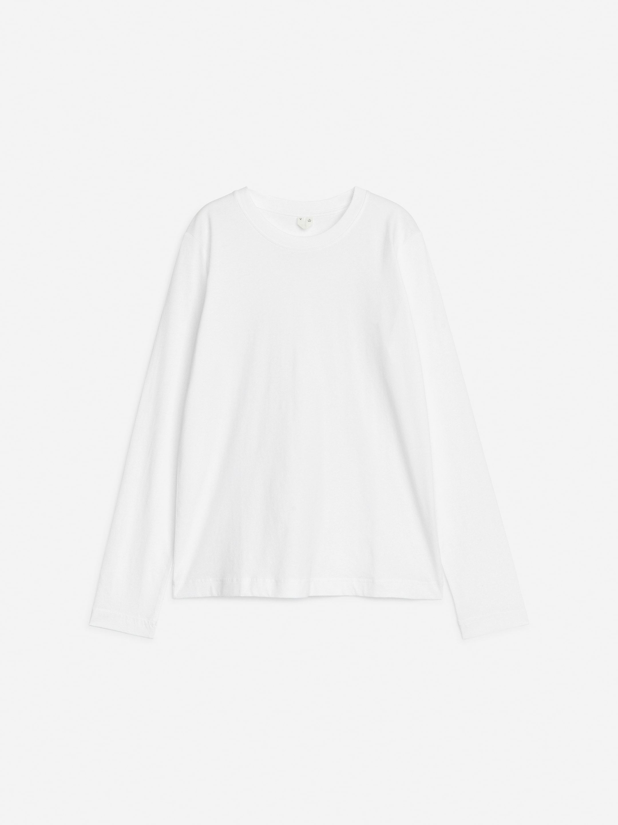 Signature Long-Sleeve T-Shirt-#FFFFFF-12520