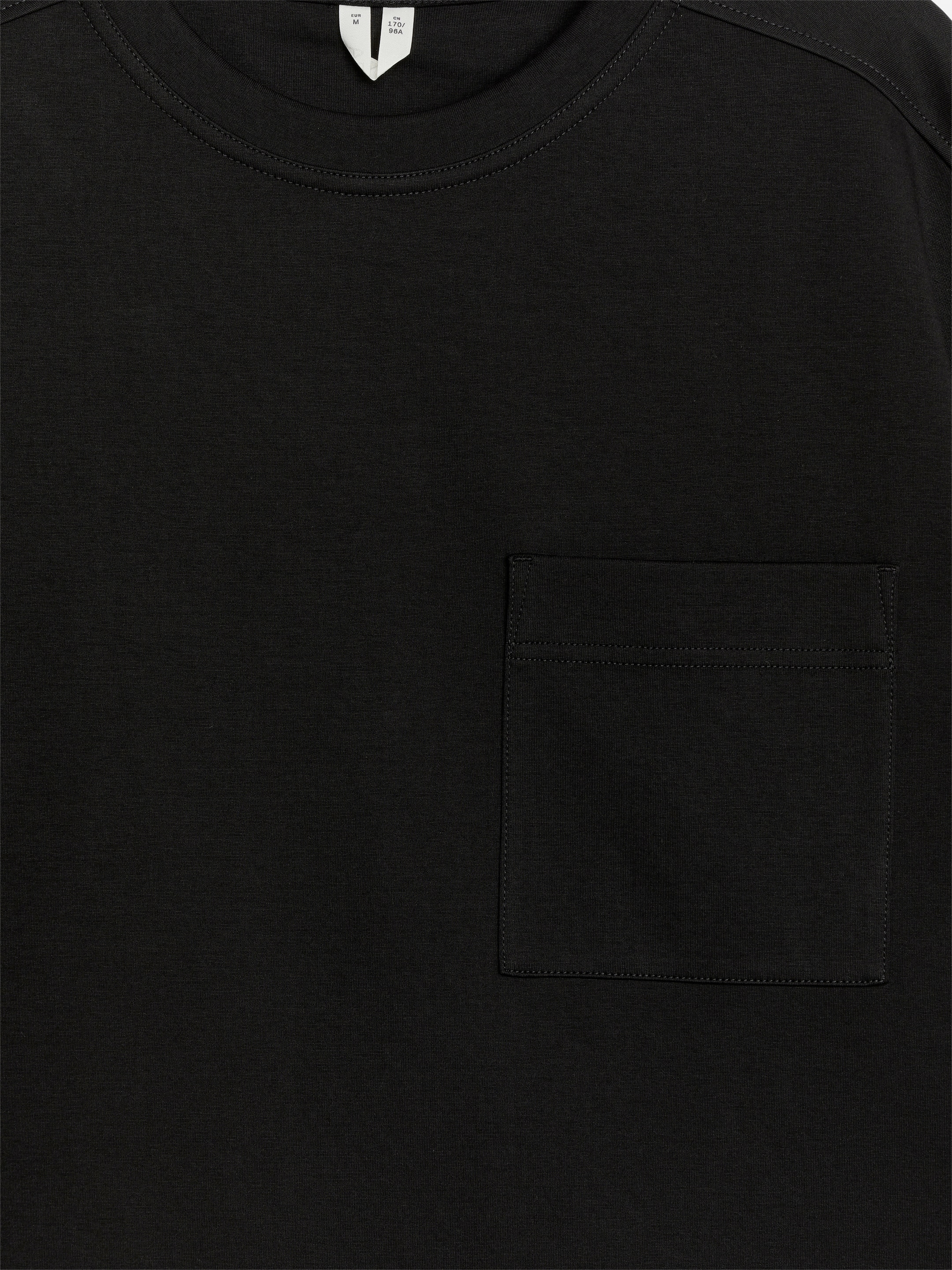 T-shirtklänning i bomull - Svart - Loose fit - Women - StillMedia/DescriptiveDetail - 2