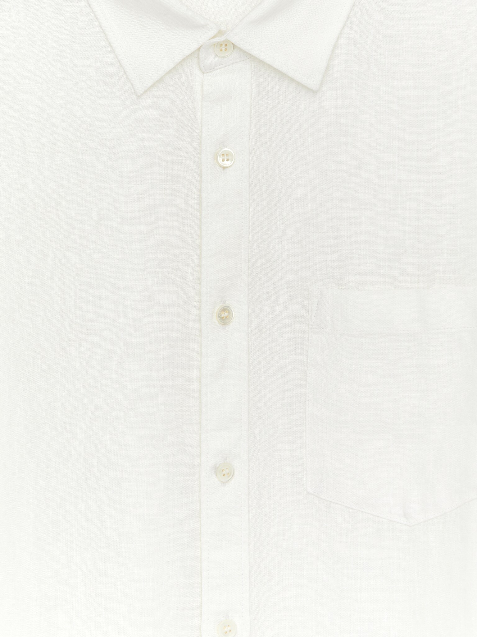 Camicia in lino dalla vestibilità regolare - Bianco/Blu scuro/Beige/Blu/Marrone/Verde polvere - 2