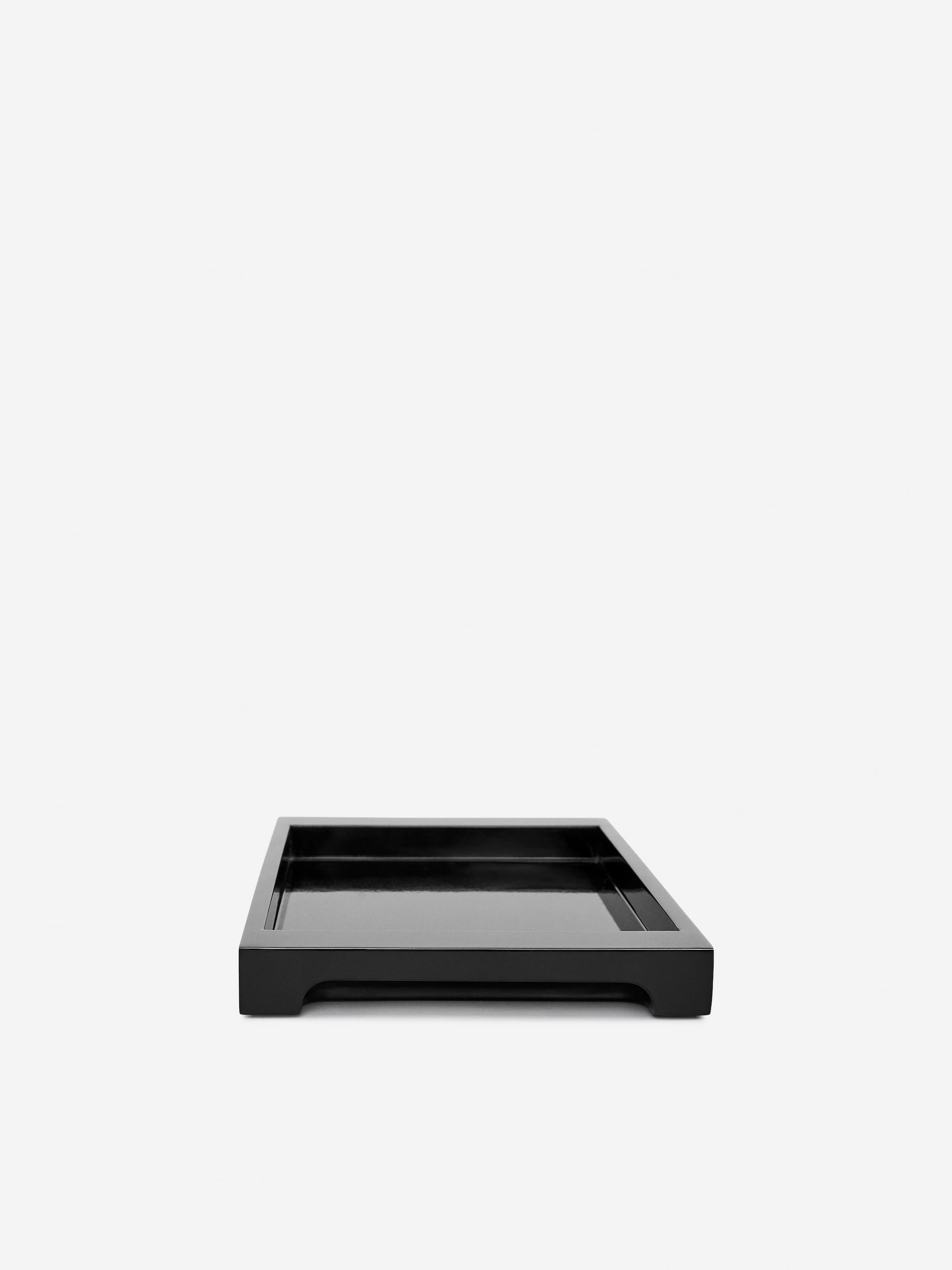 Lackiertes Tablett, 39 x 20 cm - Schwarz - Haushaltswaren - StillMedia/DescriptiveStillLife - 3