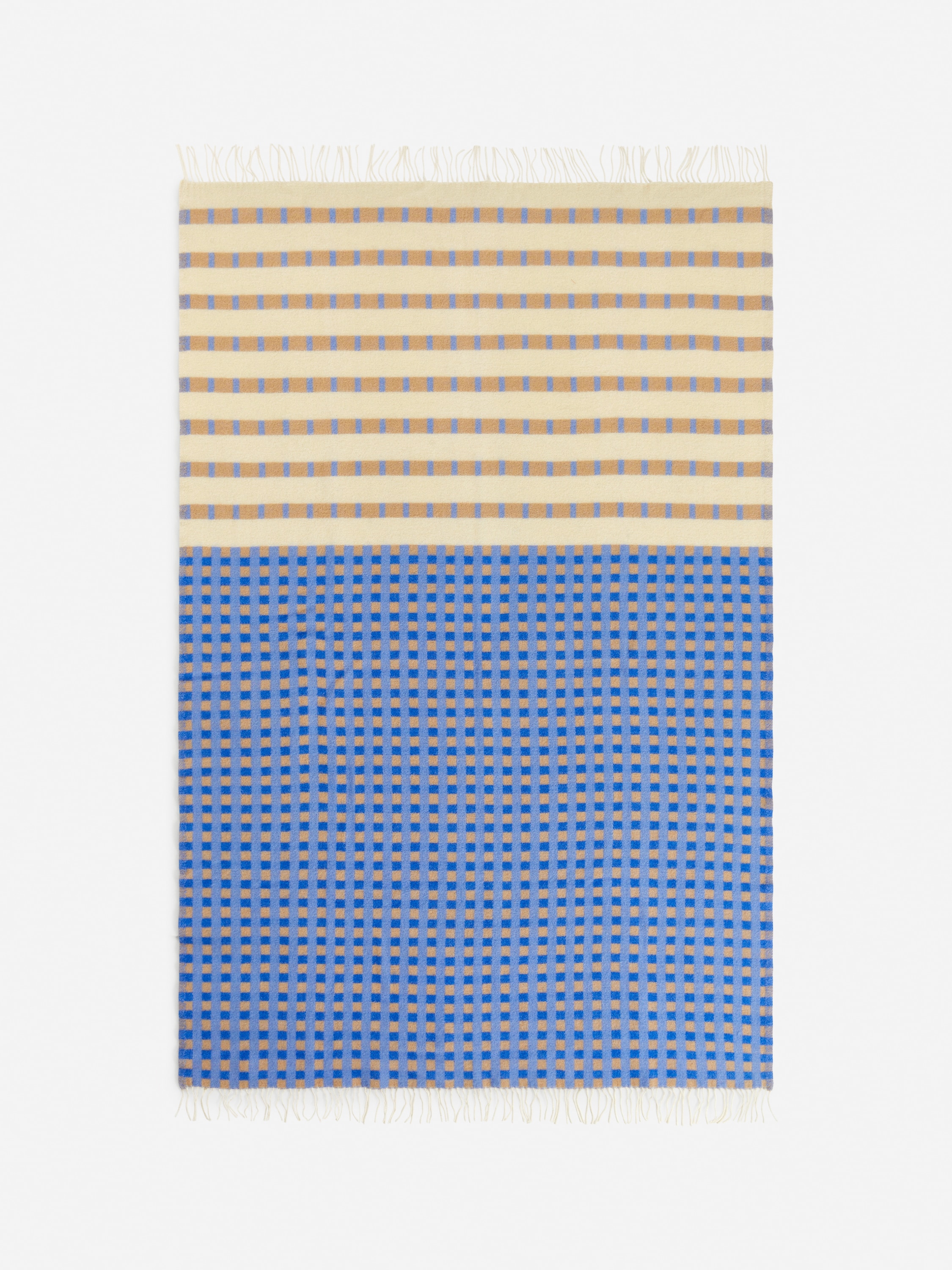 Klippan Wool Blanket – Blue/Beige – Homeware – ARKET WW