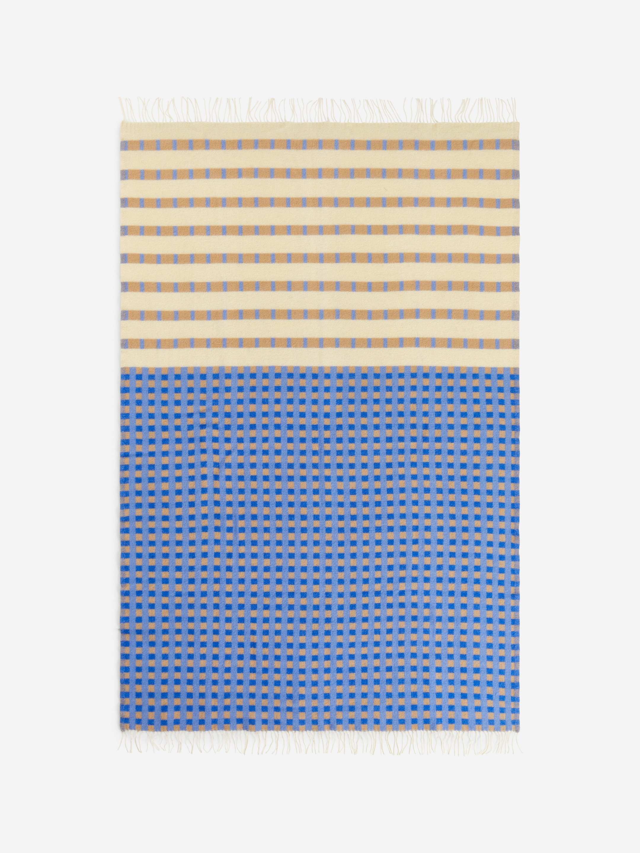 Klippan Wool Blanket - Blue/Beige - Homeware - StillMedia/DescriptiveStillLife - 1