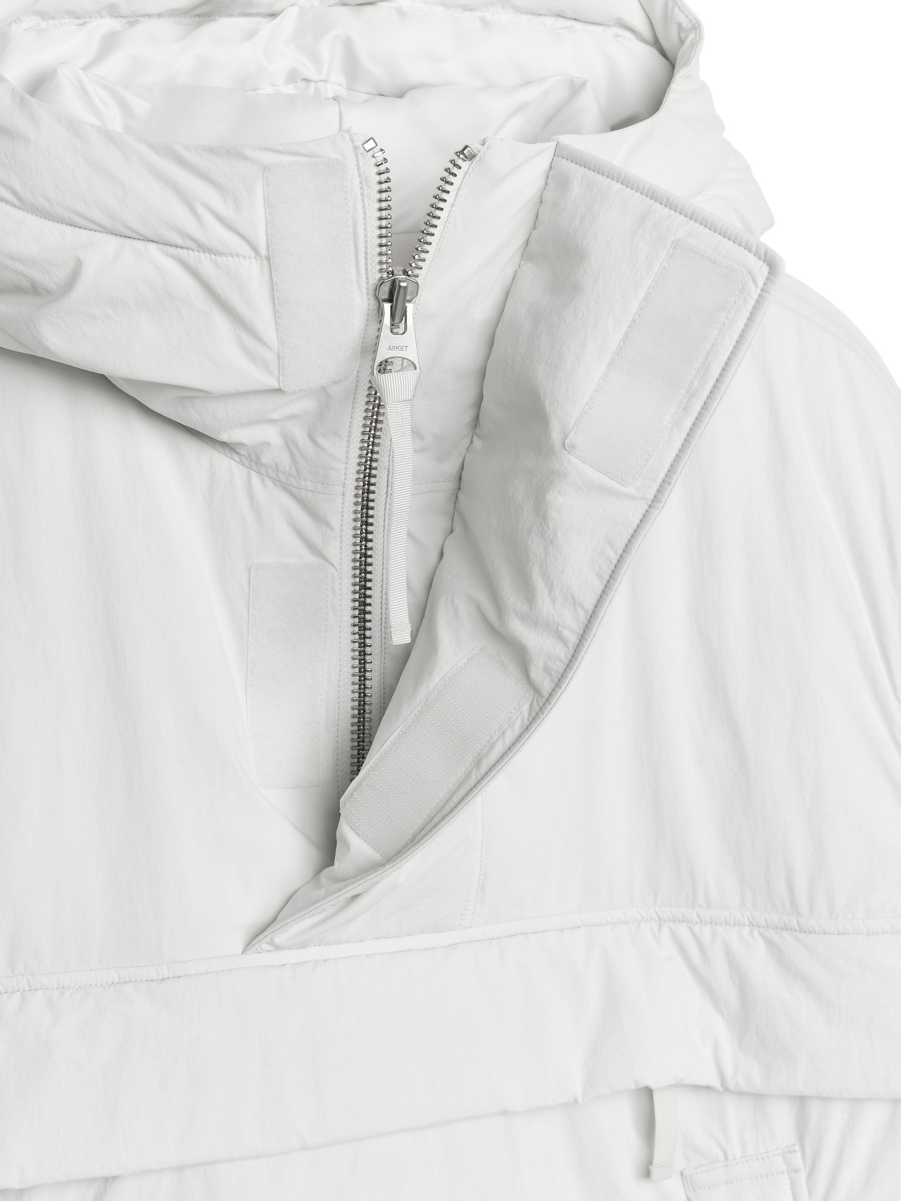 Padded Anorak - White - Relaxed fit - Men - StillMedia/DescriptiveDetail - 4