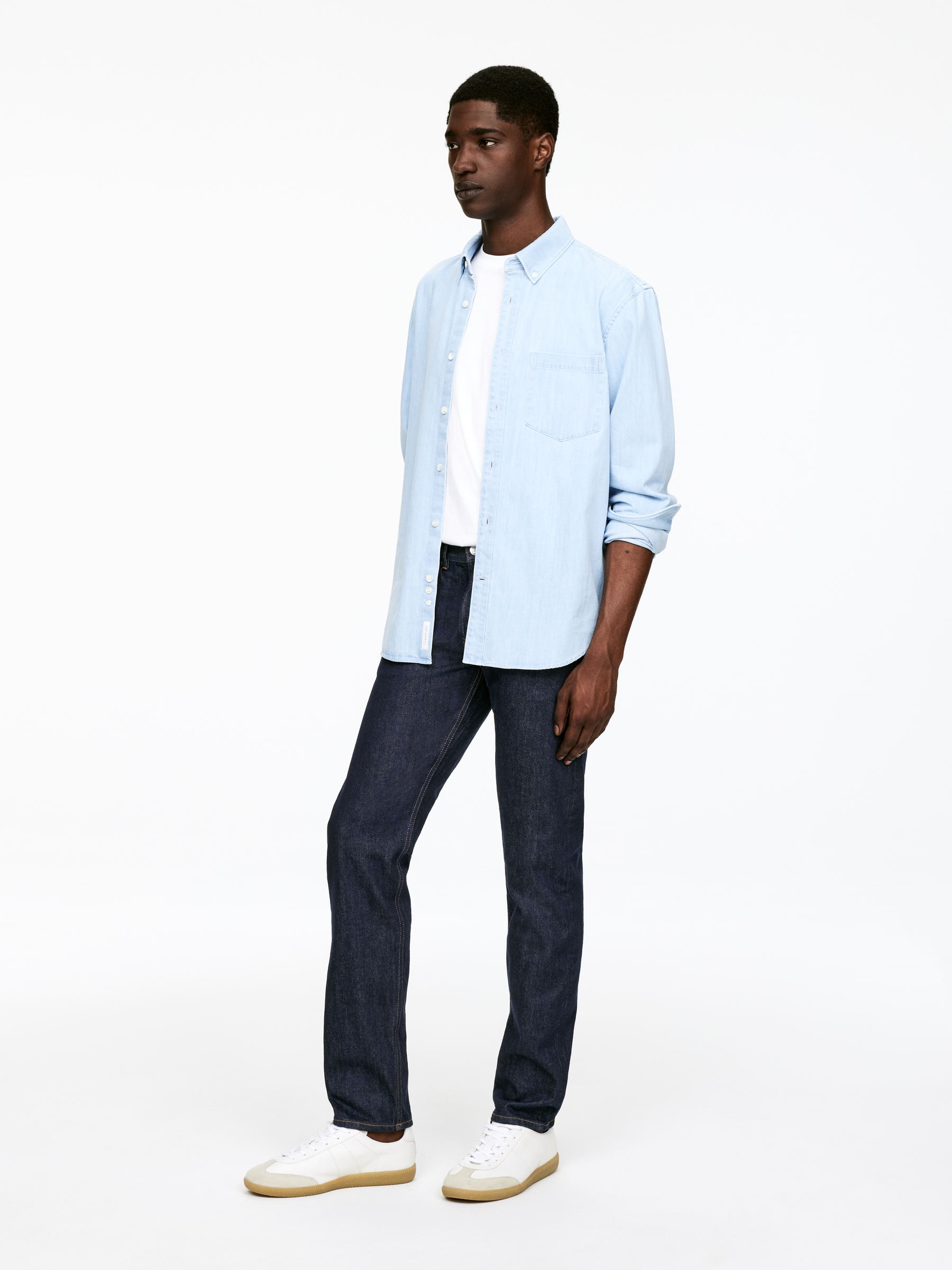 PARK Regular Straight Jeans - Dark Blue - Regular fit - Men - StillMedia/Lookbook - 11