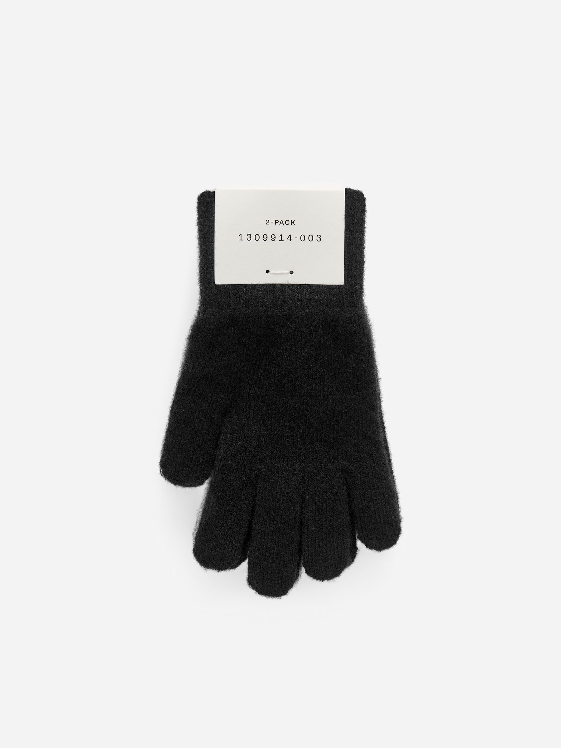 Wool Gloves Pack of 2 - Black/Grey - Children - StillMedia/DescriptiveStillLife - 1