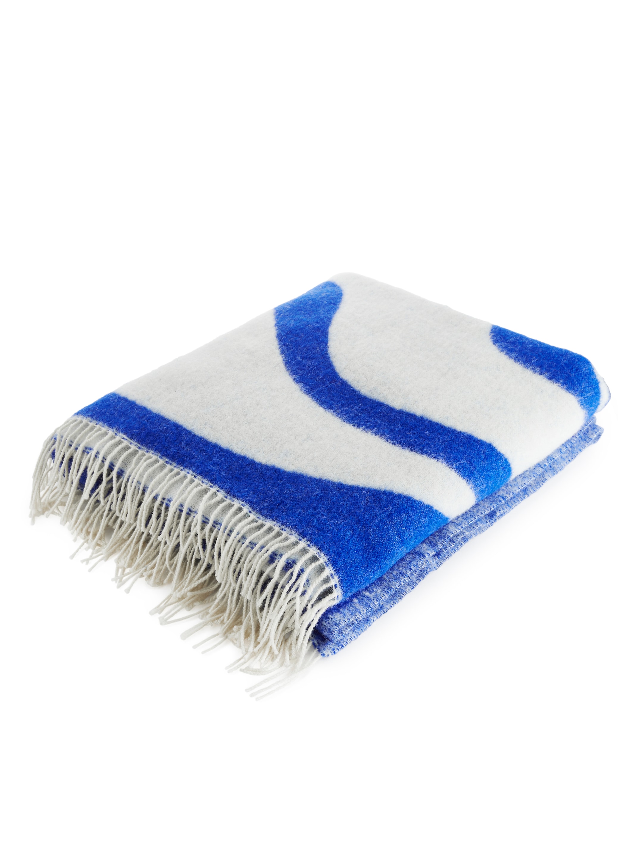 Klippan Wool Blanket - Blue/White - Homeware - StillMedia/DescriptiveStillLife - 4