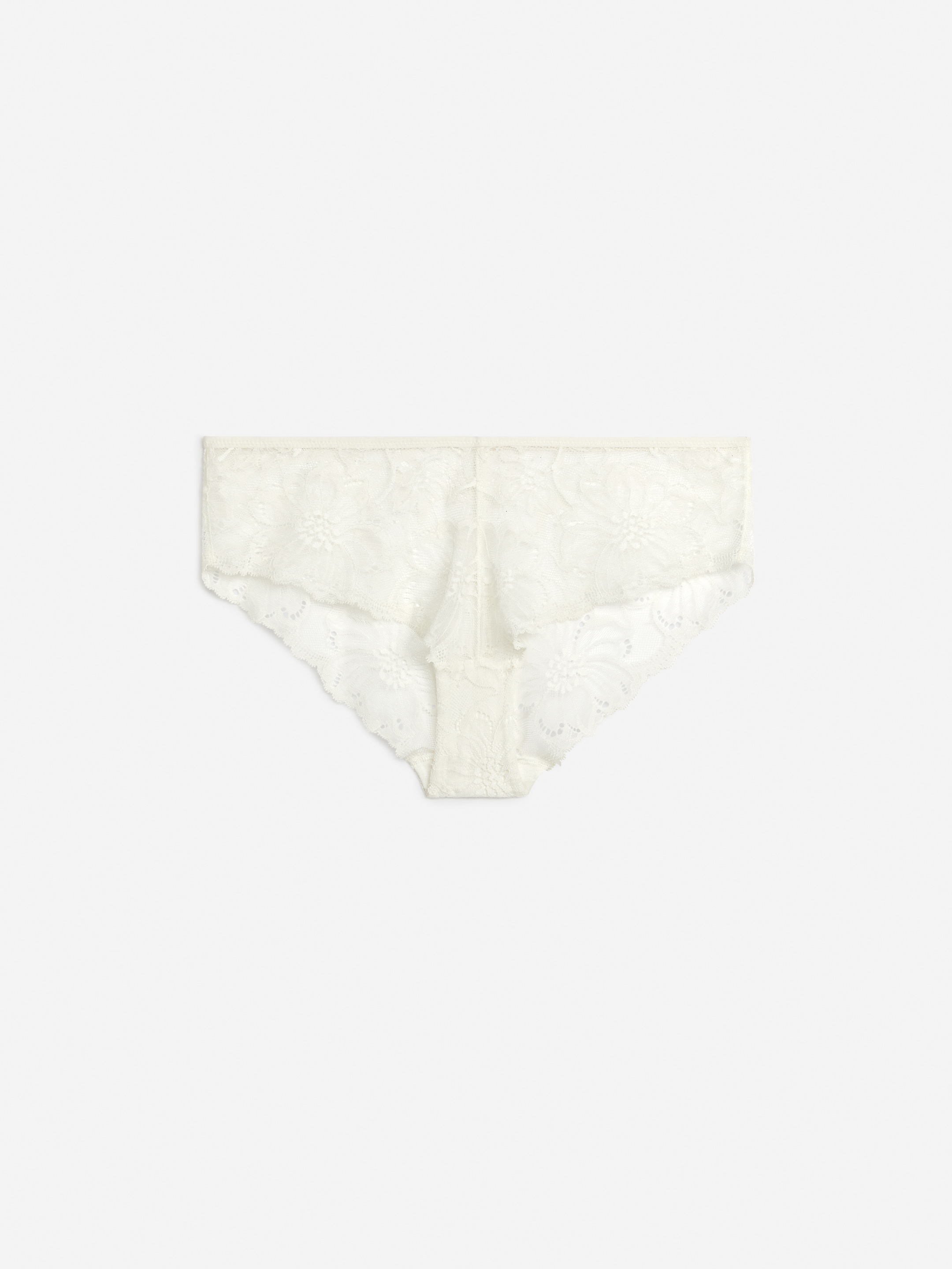 Lace Hipsters - Off White - Regular fit - Women - StillMedia/DescriptiveStillLife - 1