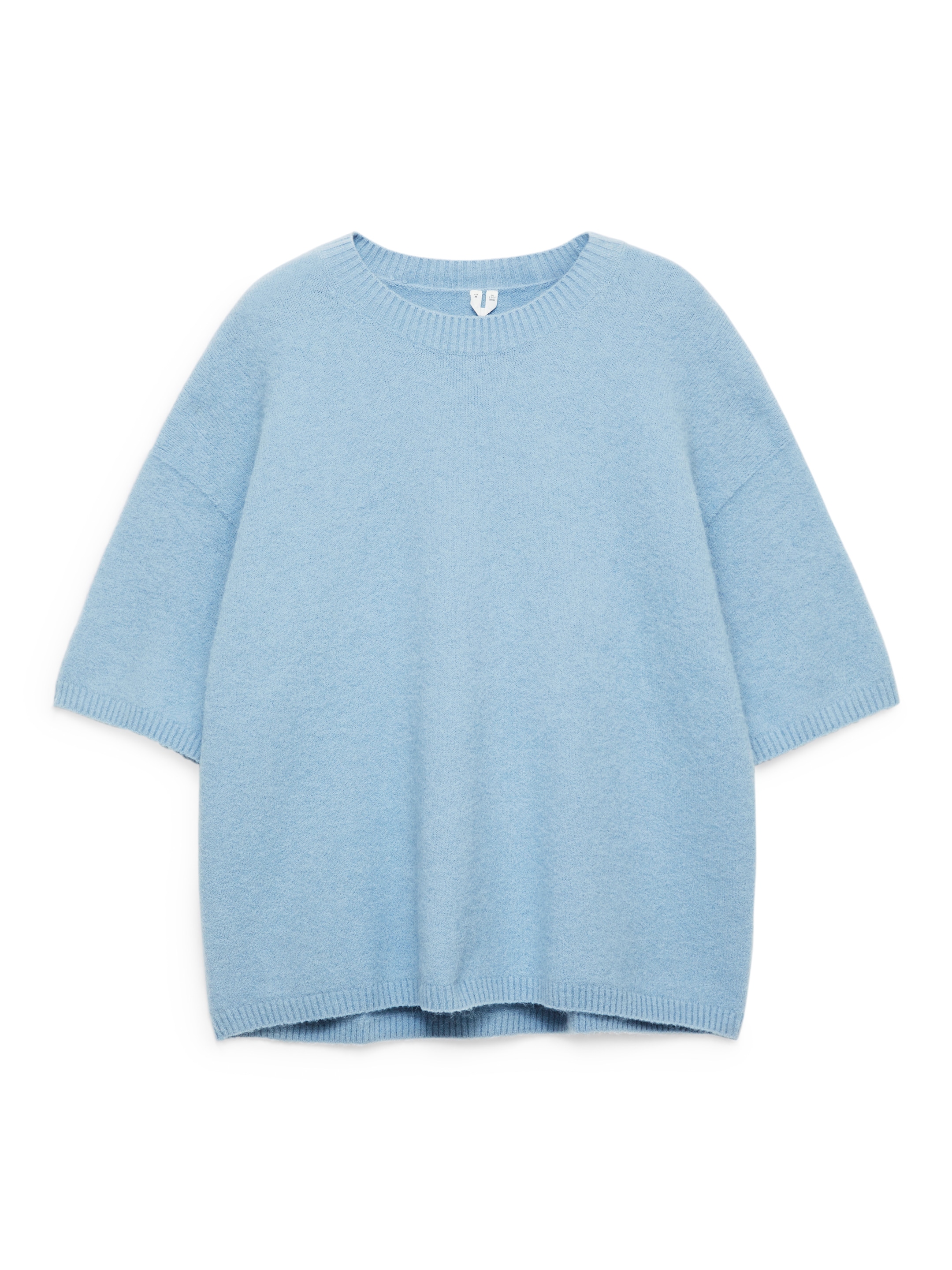 Pullover aus Alpakawolle und Wolle - Helles Taubenblau - Loose Fit - Women - StillMedia/DescriptiveStillLife - 1
