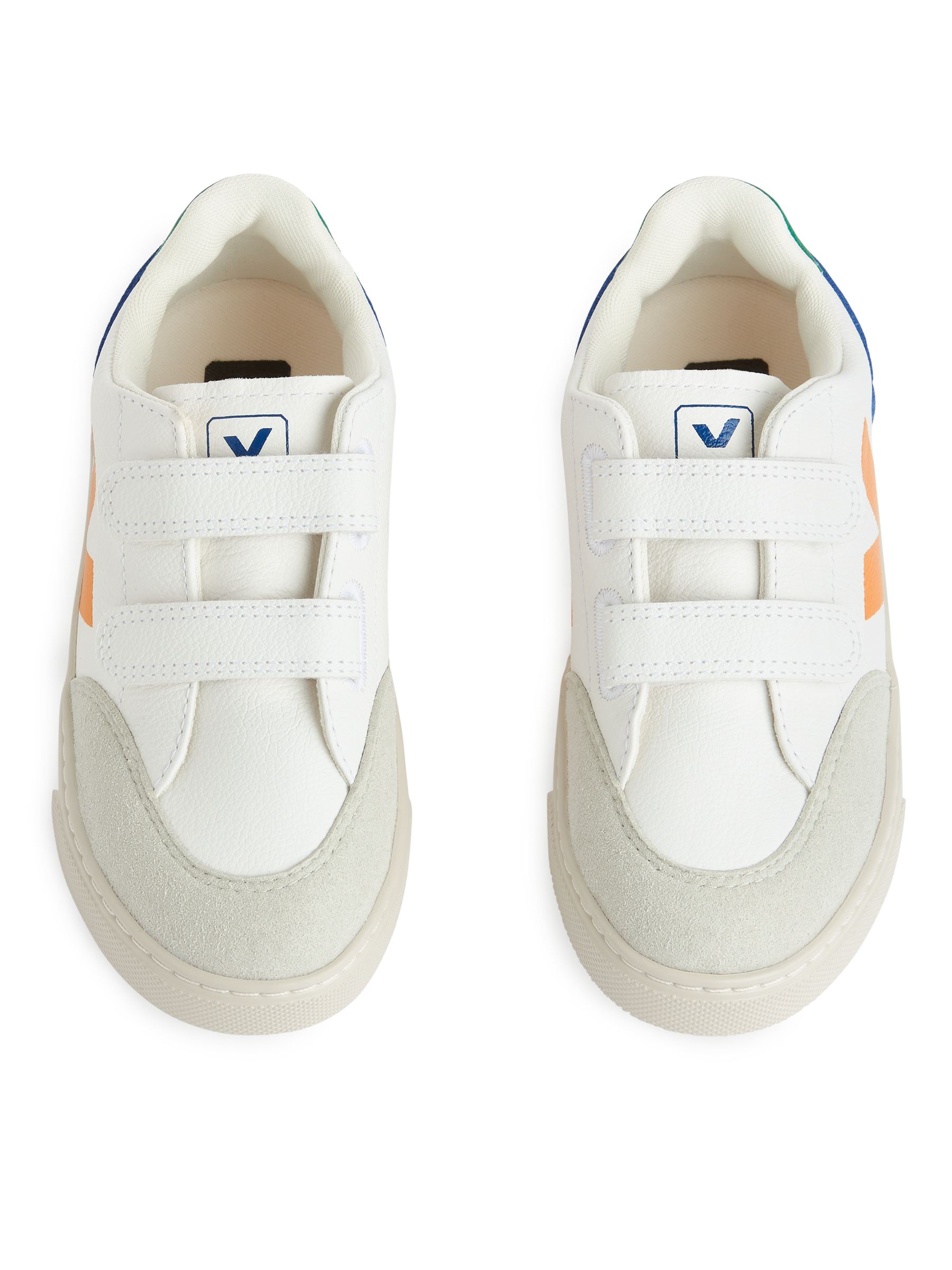 Trampki Veja V-12 Junior - Biały/żółty/niebieski - Children - StillMedia/DescriptiveStillLife - 6