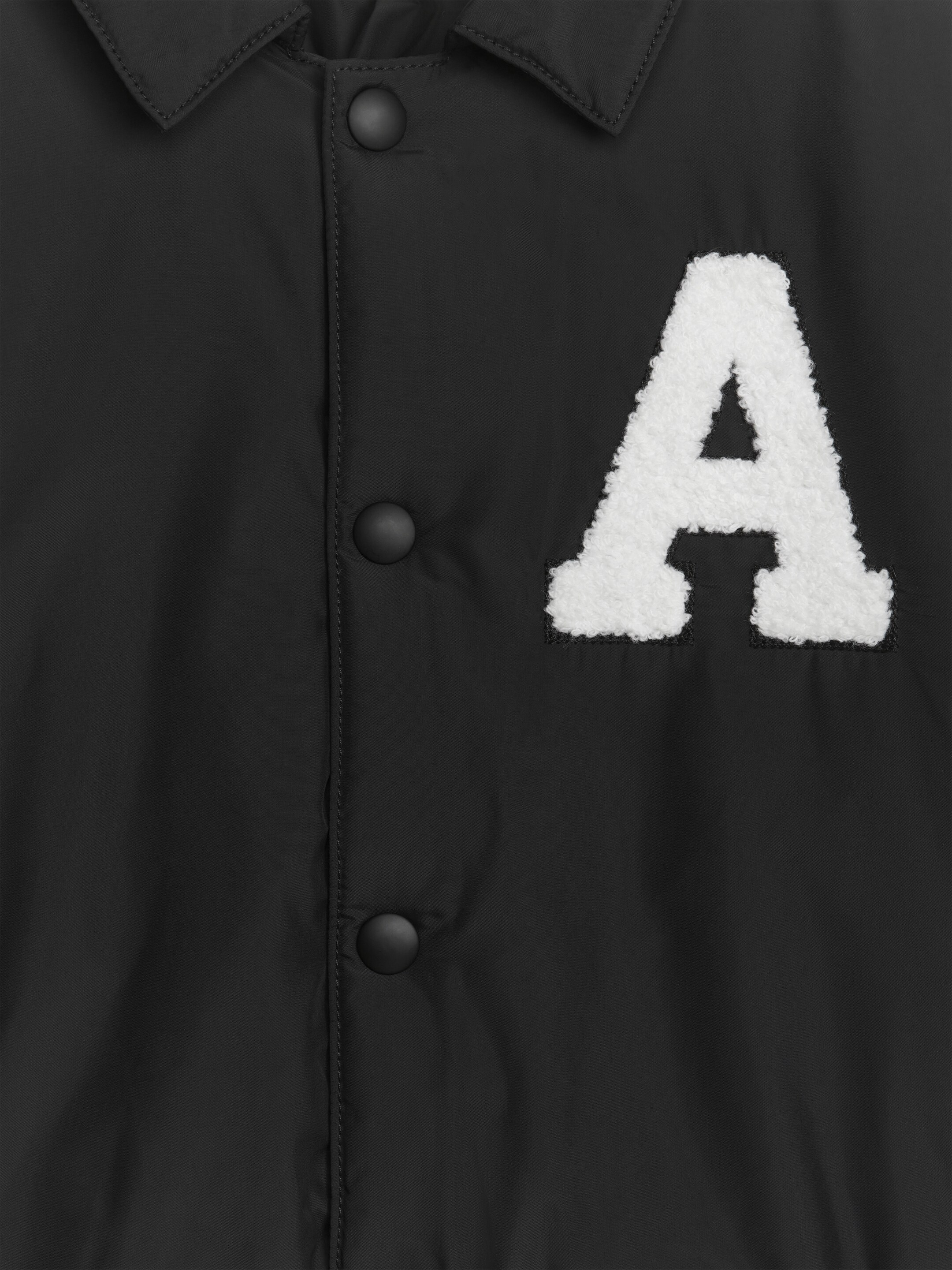 View larger image: Varsity Jacket - Black - Kids | H&M GB 3