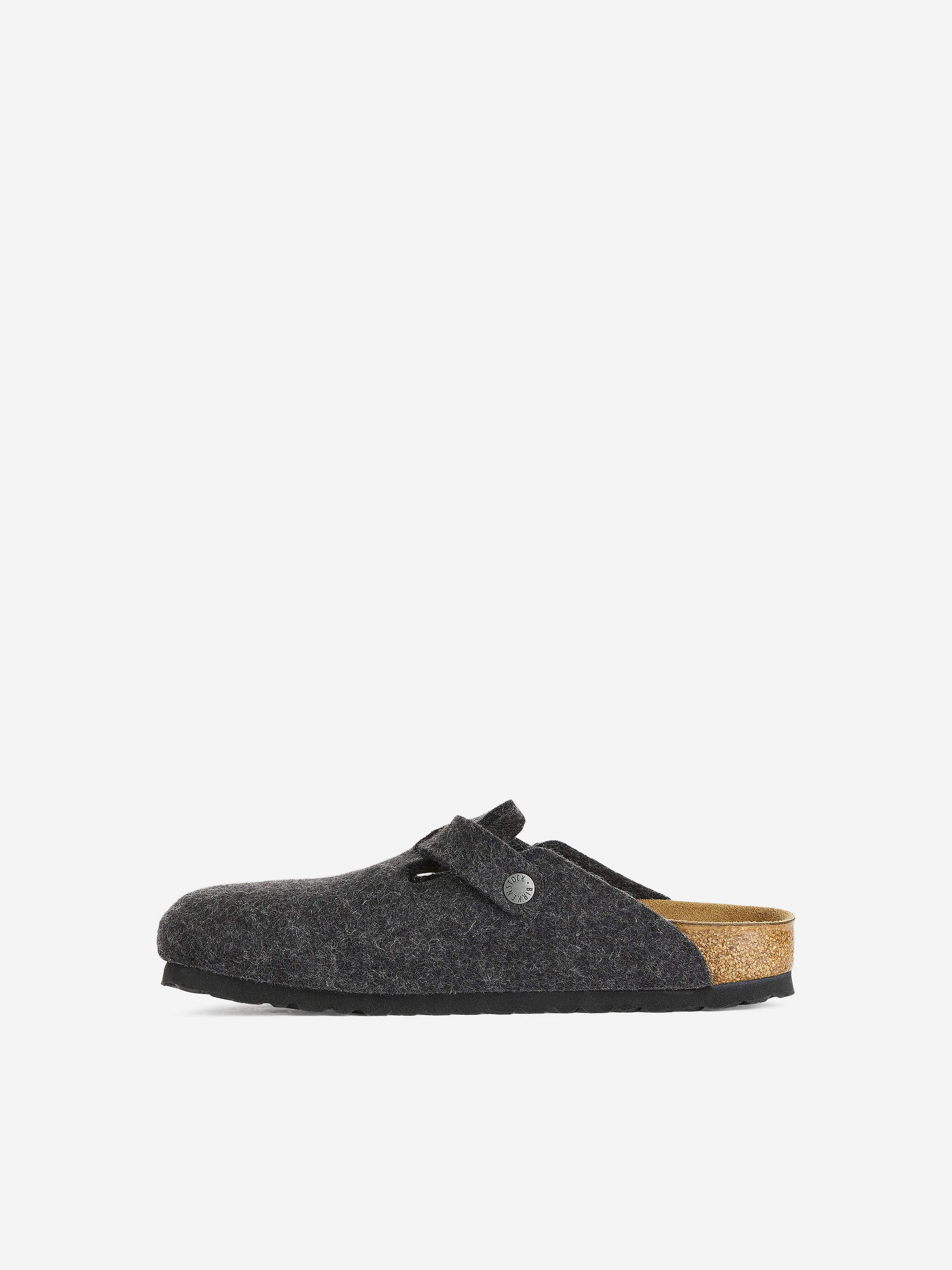 Birkenstock Boston Wool Clogs - Grey - Women - StillMedia/DescriptiveStillLife - 1