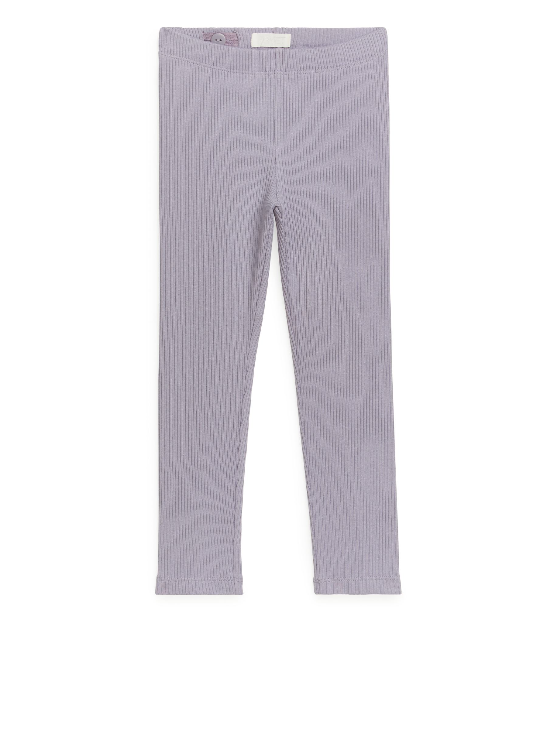 Gerippte Jersey-Leggings - Flieder - Regular Fit - Kinder - StillMedia/DescriptiveStillLife - 3