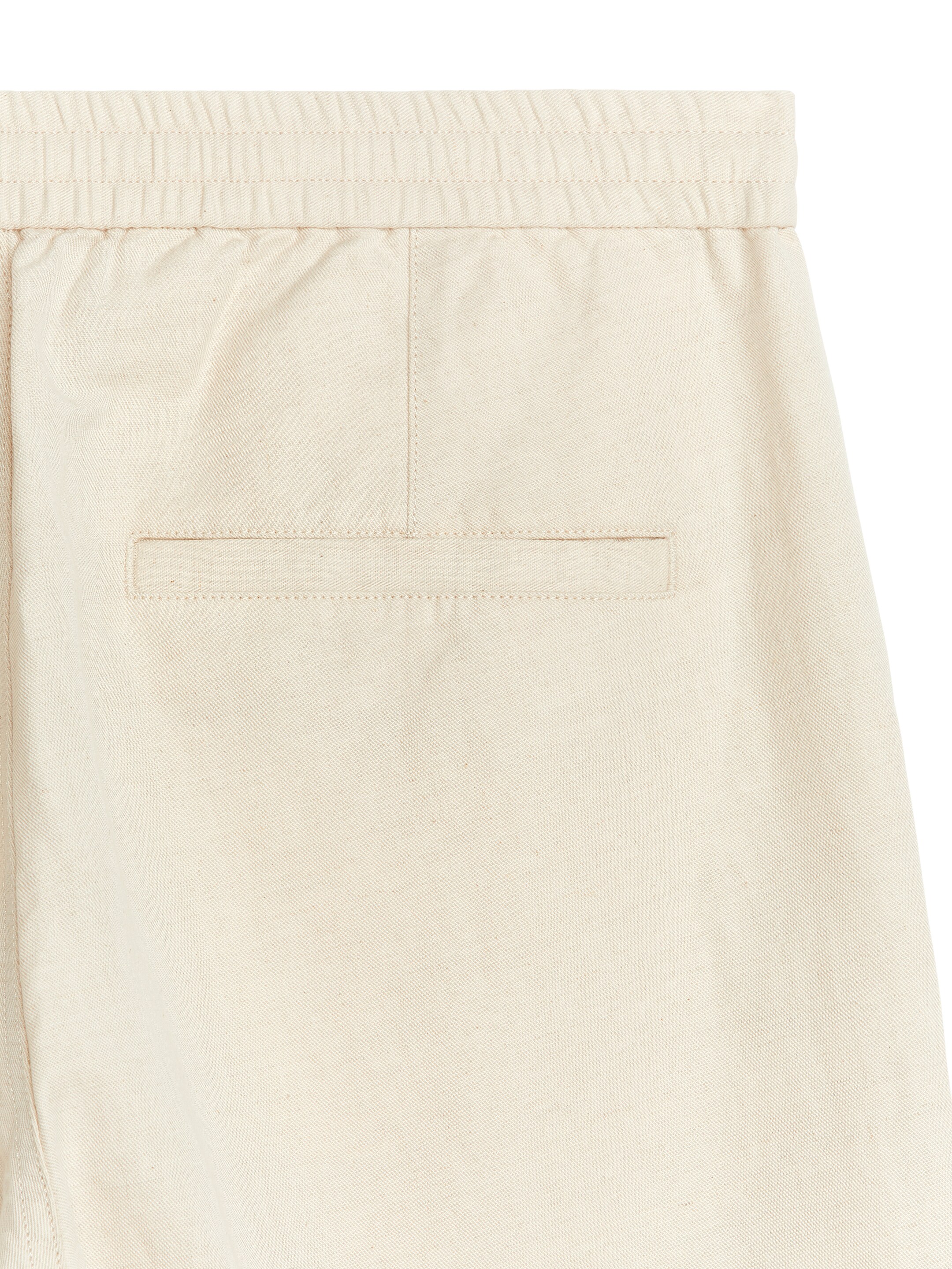 Vis større bilde: Linbukser med snøring - Lys beige - HERRE | H&M NO 3