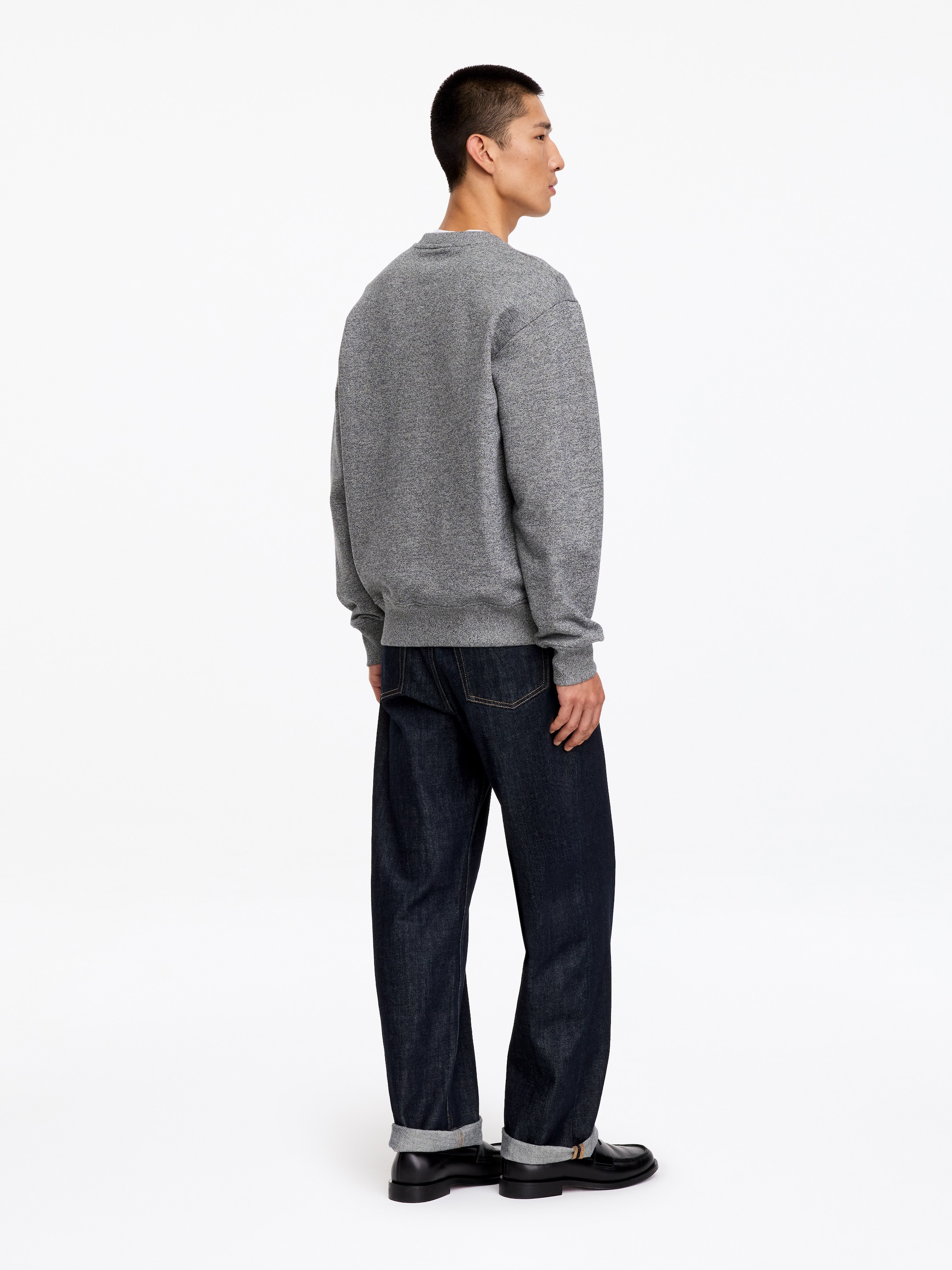 Sudadera de algodón - Gris - Corte relajado - men - StillMedia/Lookbook - 5
