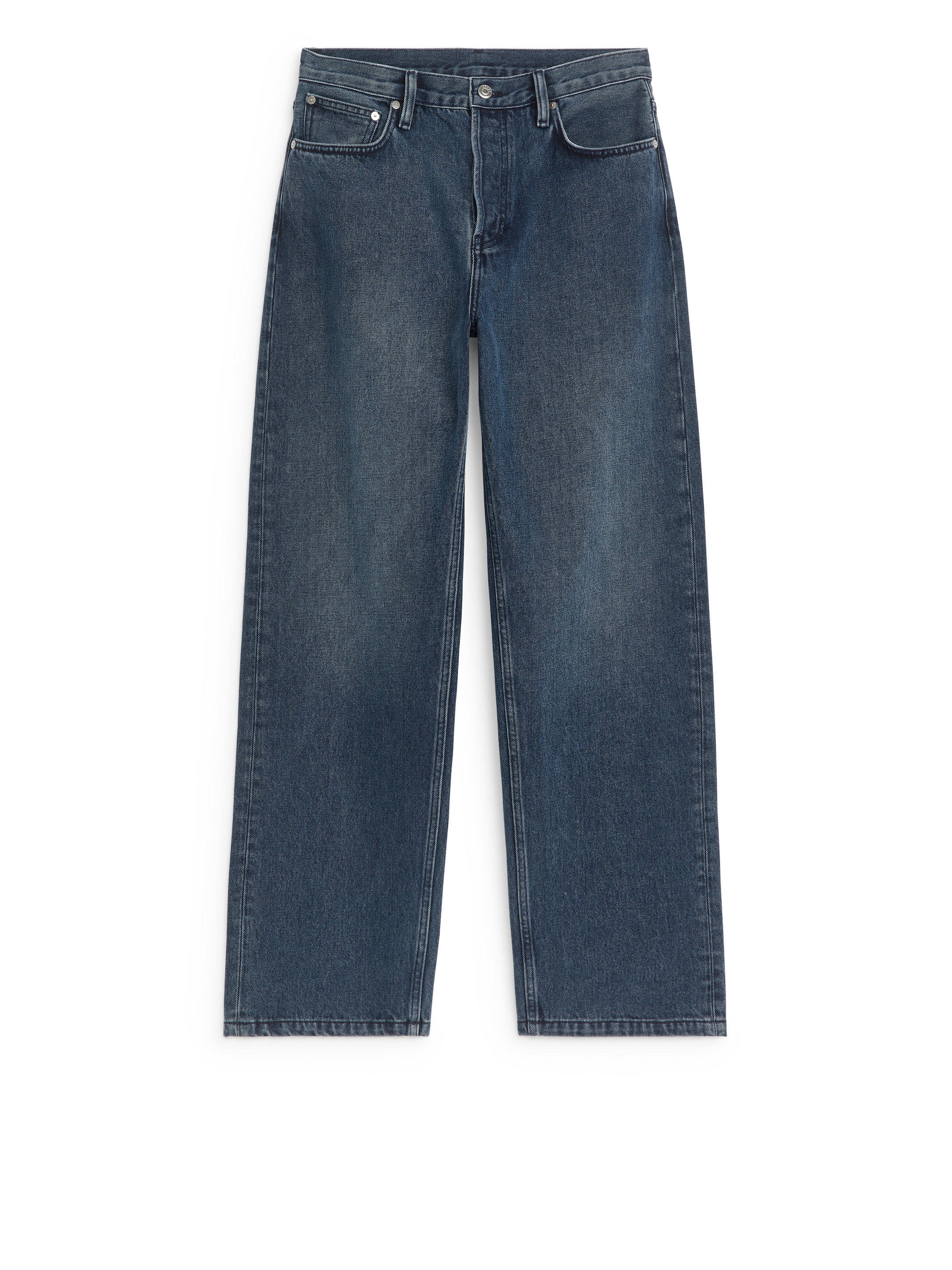 Vezi imaginea mai mare: Jeans MIST cu croială largă - Dark Blue - BĂRBAŢI | H&M RO 1