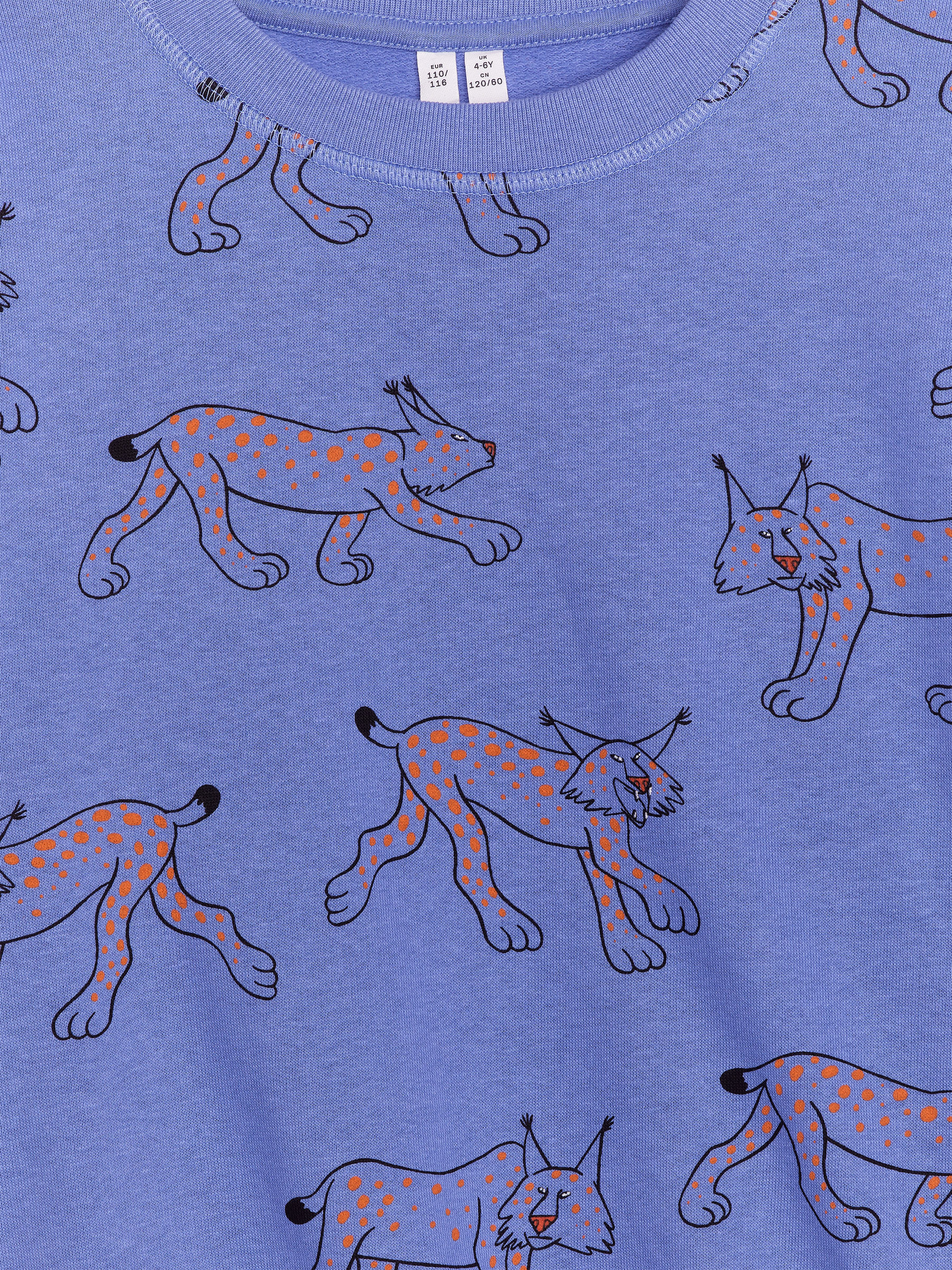 Legeres Sweatshirt - Blau/Luchs - Relaxed Fit - Kinder - StillMedia/DescriptiveDetail - 1