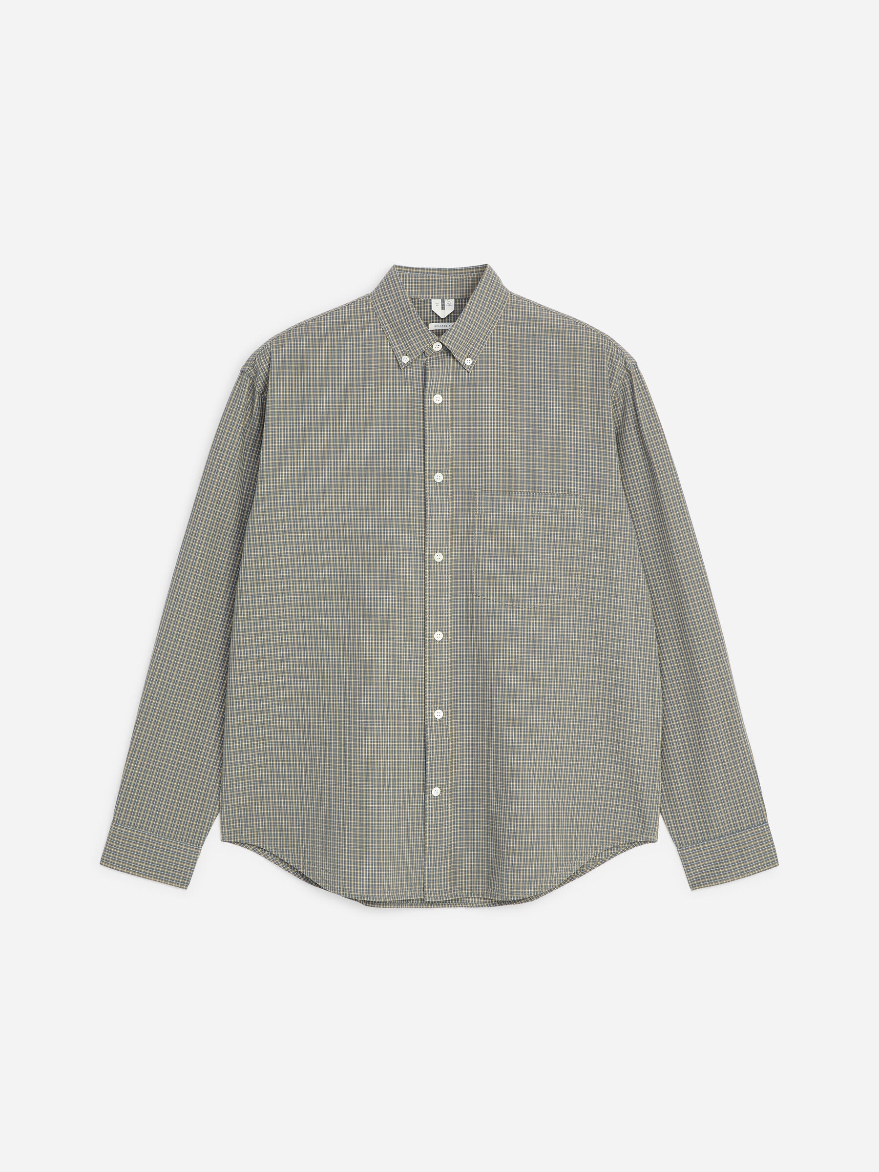Chemise décontractée en coton - Taupe/Carreaux - Regular fit - men - StillMedia/DescriptiveStillLife - 1