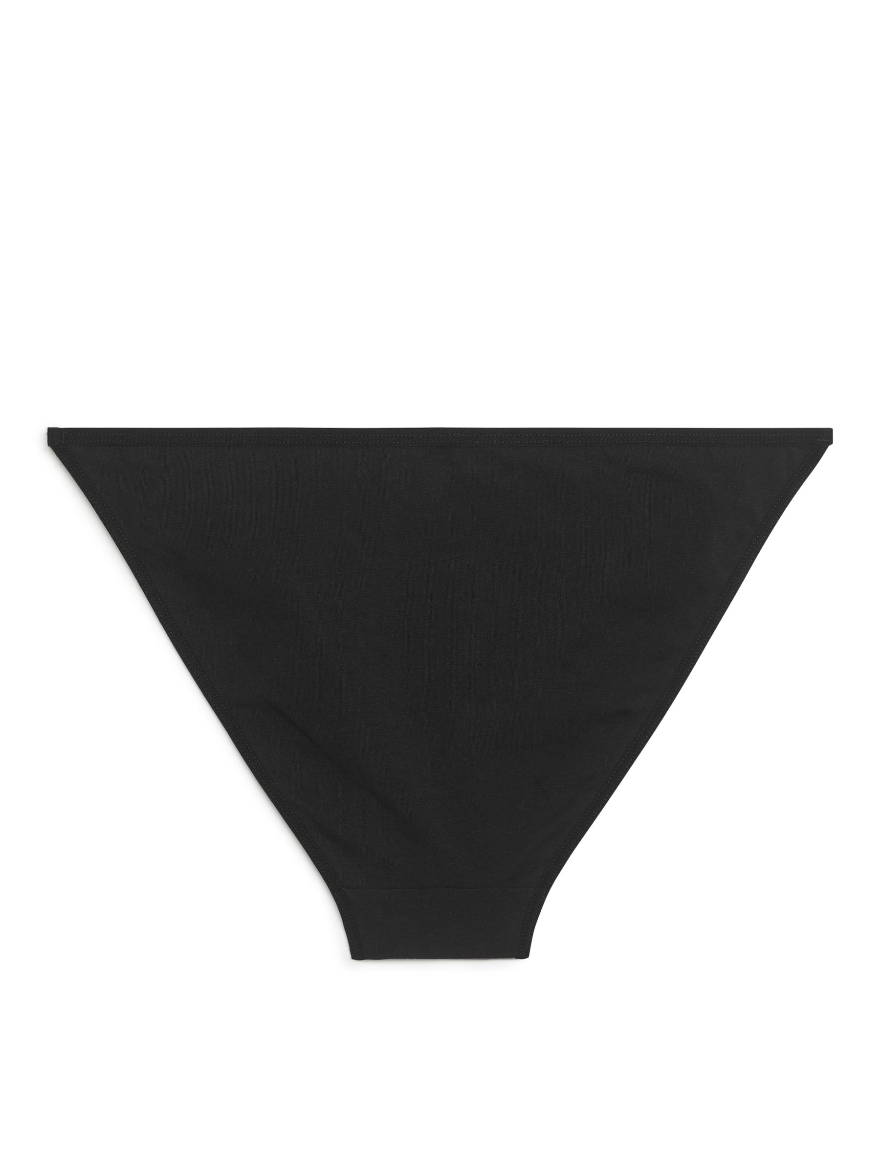 Cotton Tanga - Black - Women - StillMedia/DescriptiveStillLife - 2