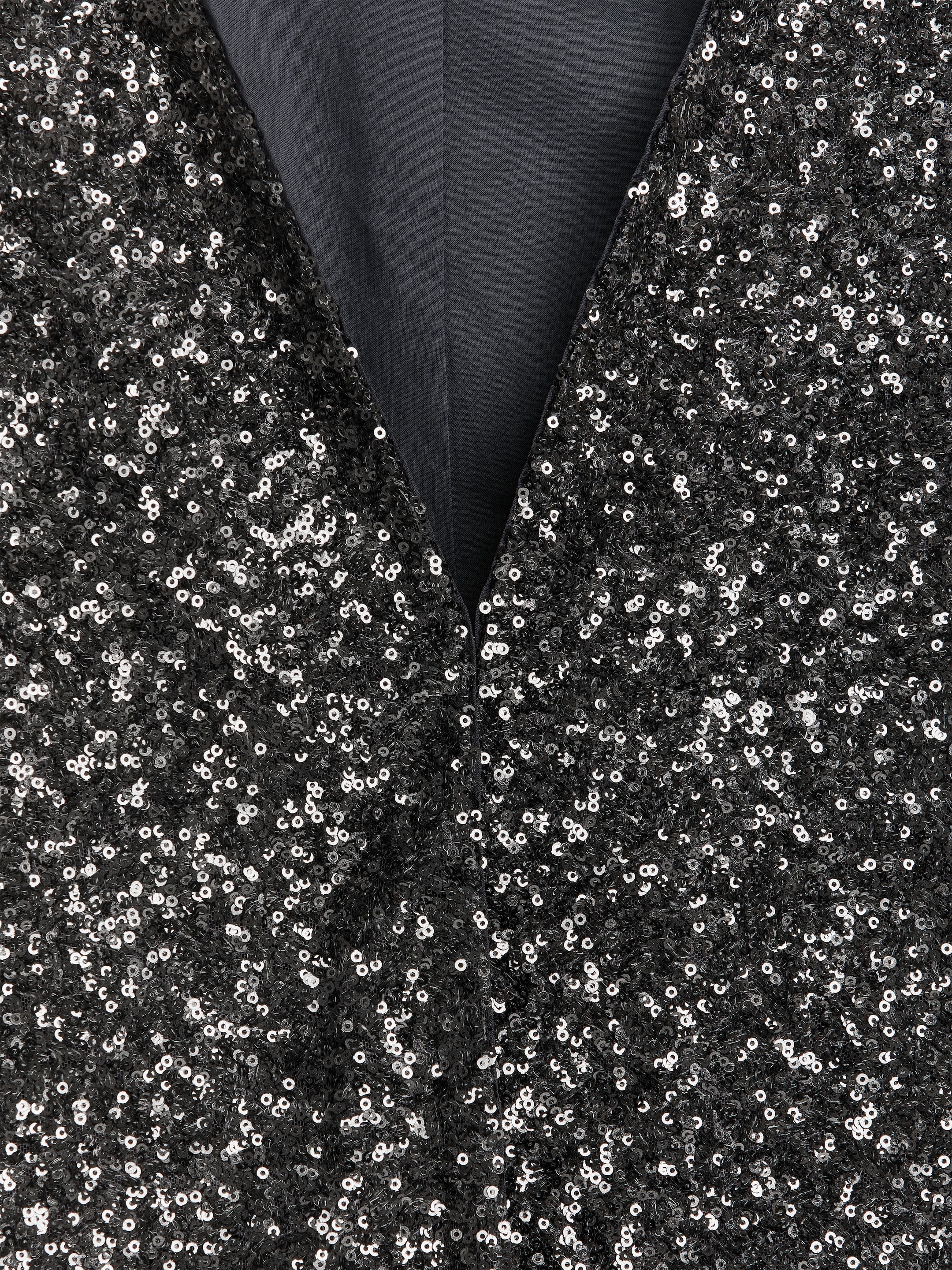 View larger image: Sequin Jacket - Dark Grey - Ladies | H&M GB 2