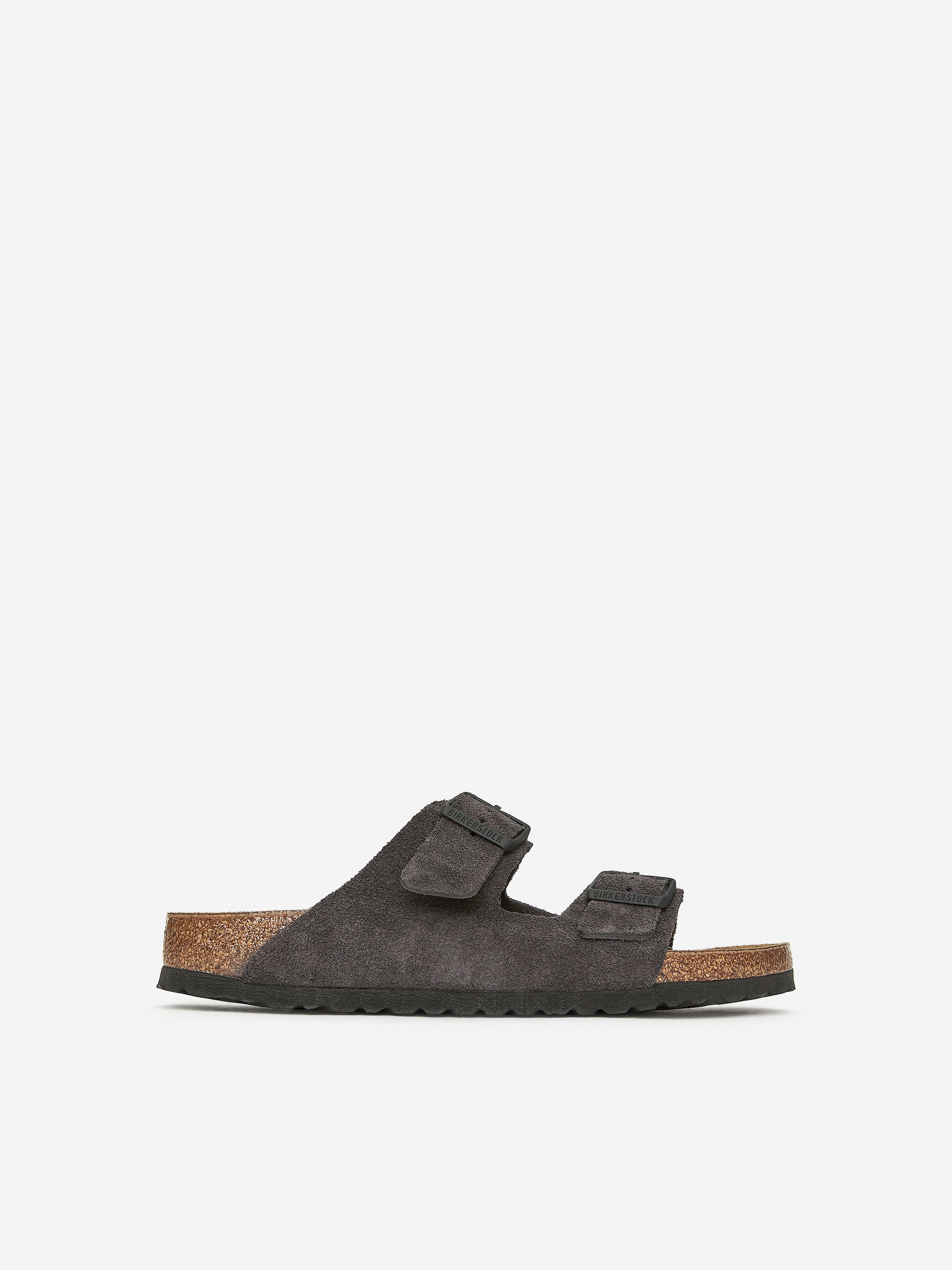 Zamszowe sandały Birkenstock Arizona-#5F6168-15510