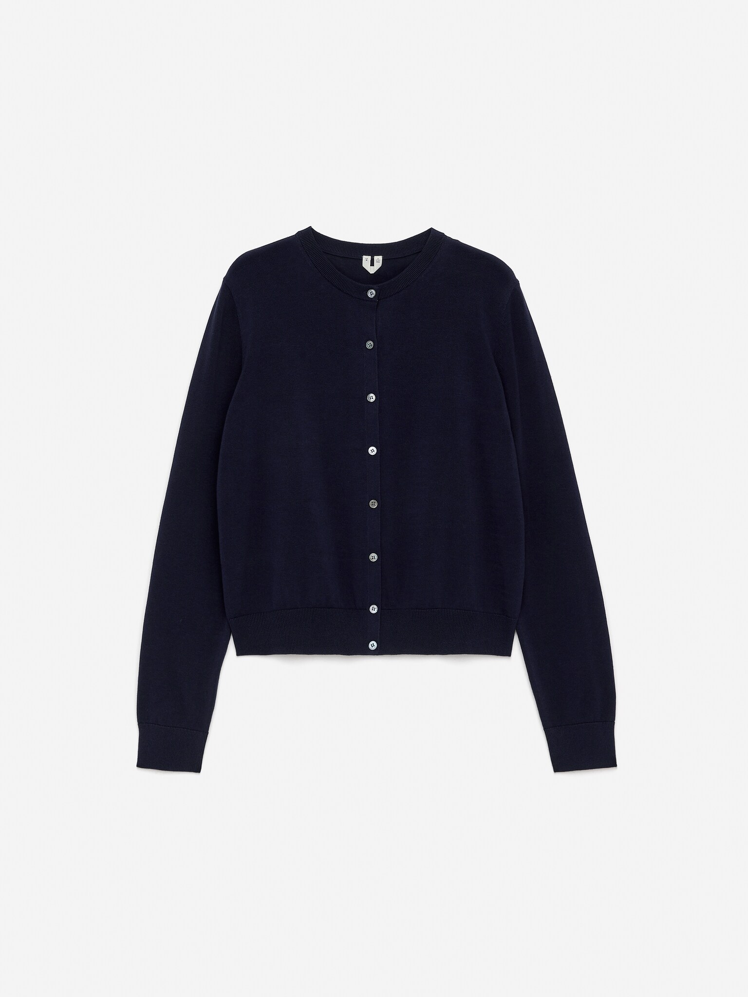 Cotton Cardigan - Dark Blue
