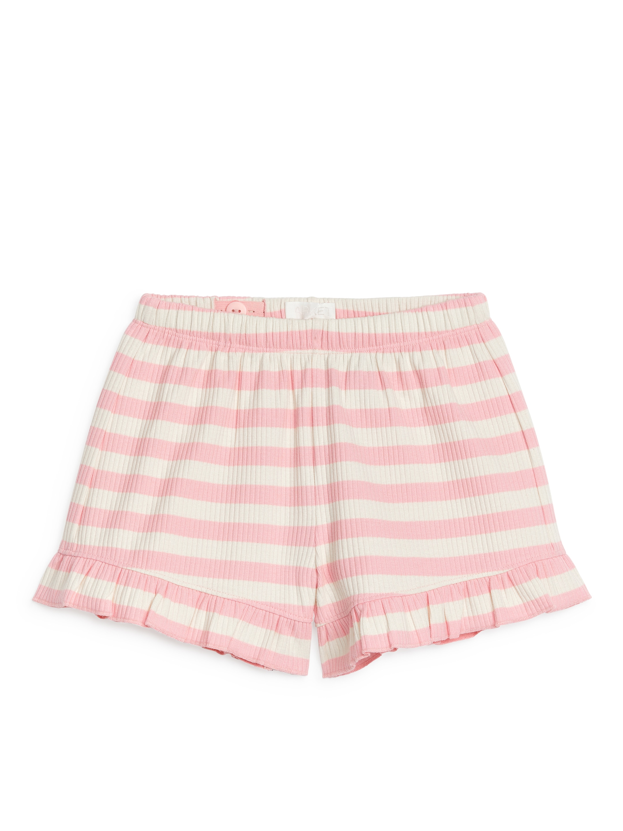 Shorts mit Rüschen - Weiß/Rosa - Relaxed Fit - Kinder - StillMedia/DescriptiveStillLife - 2