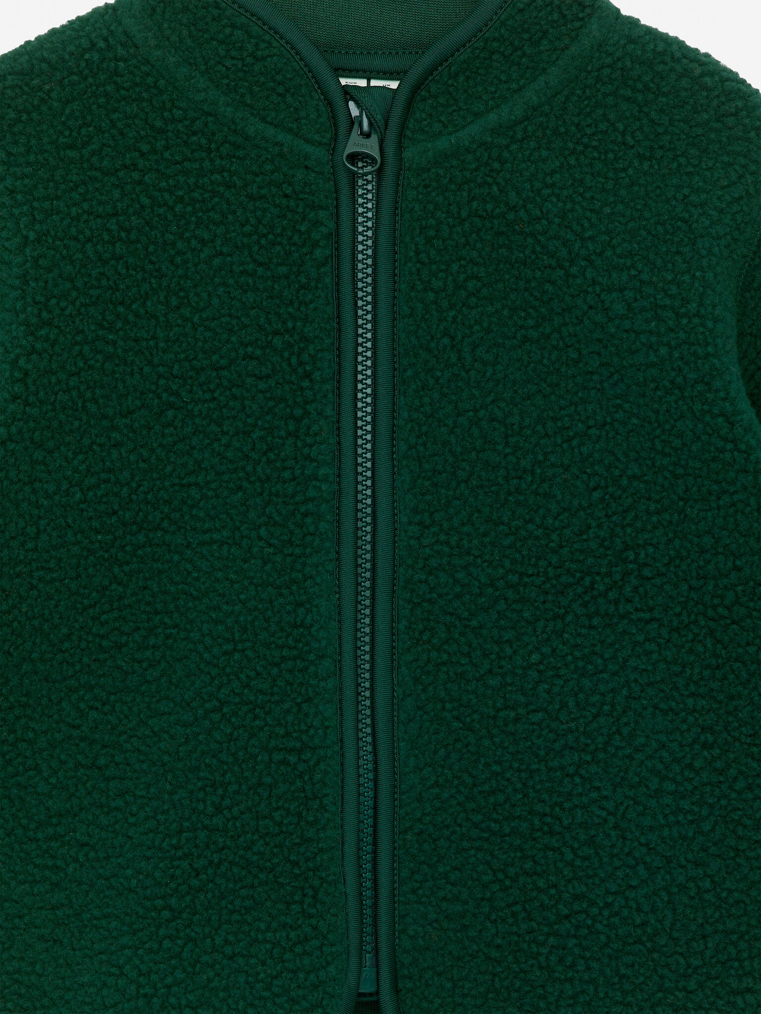 Veste polaire - Vert foncé/Rouge vif - 2