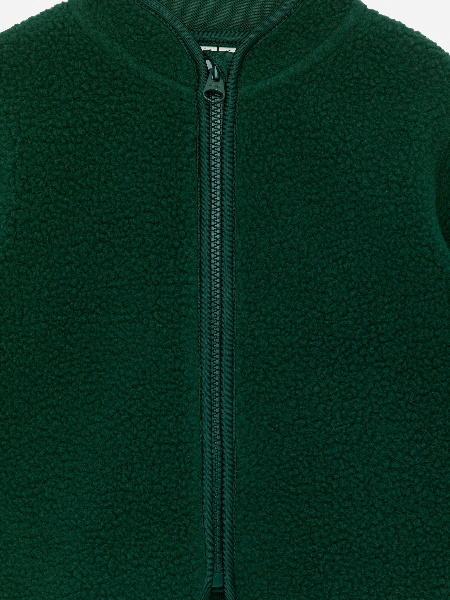 Veste polaire - Vert foncé/Rouge vif - 2