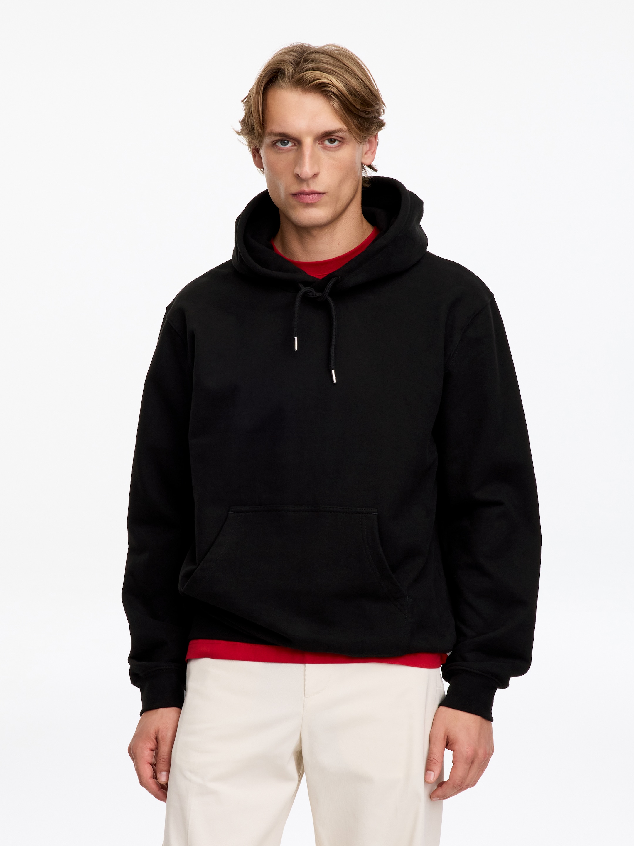 Bluza z kapturem - Czarny - Fason normalny - men - StillMedia/Lookbook - 4