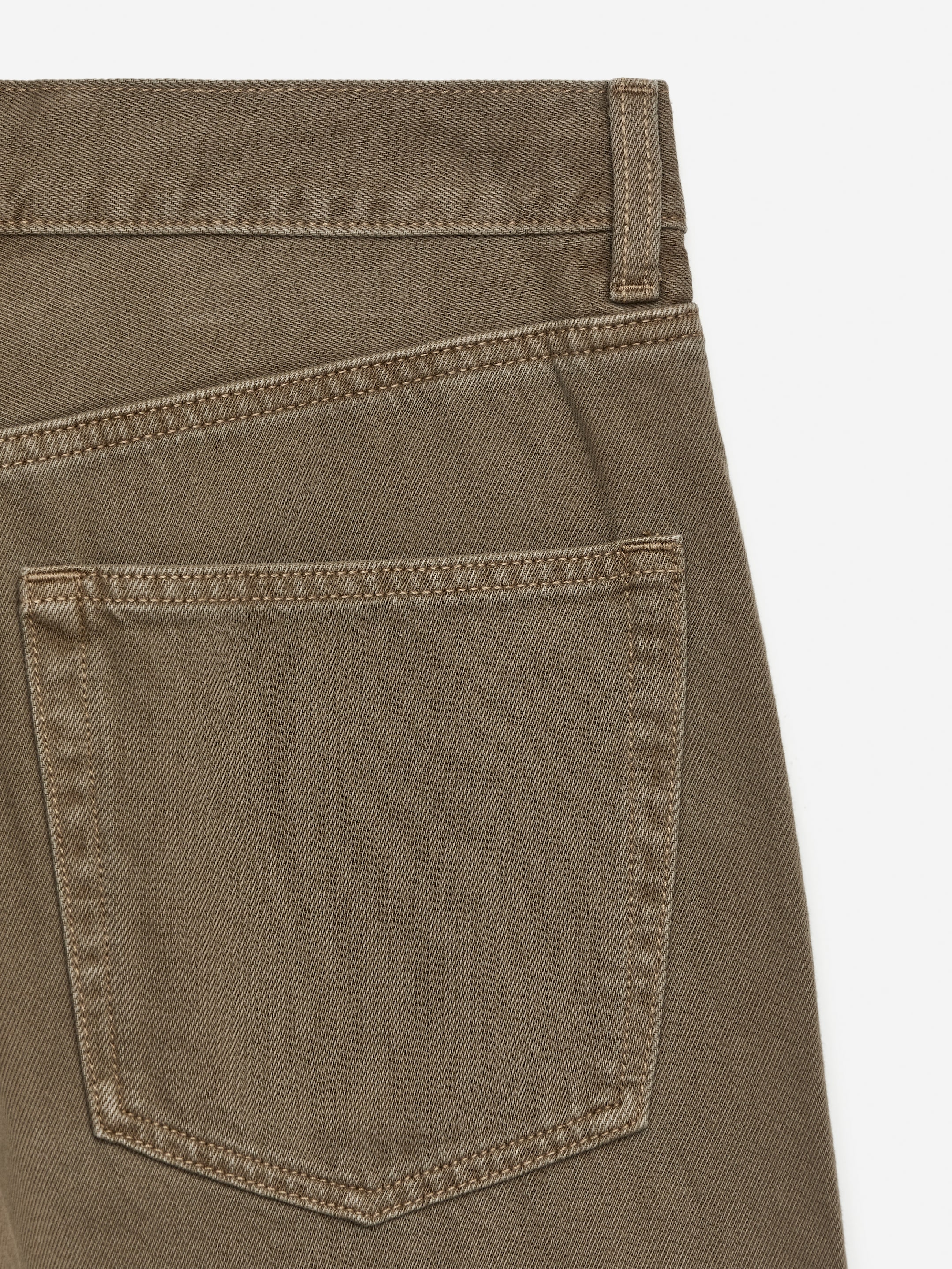 Zobrazit větší obrázek: CORAL široké džíny - Khaki zelená - ŽENY | H&M CZ 2