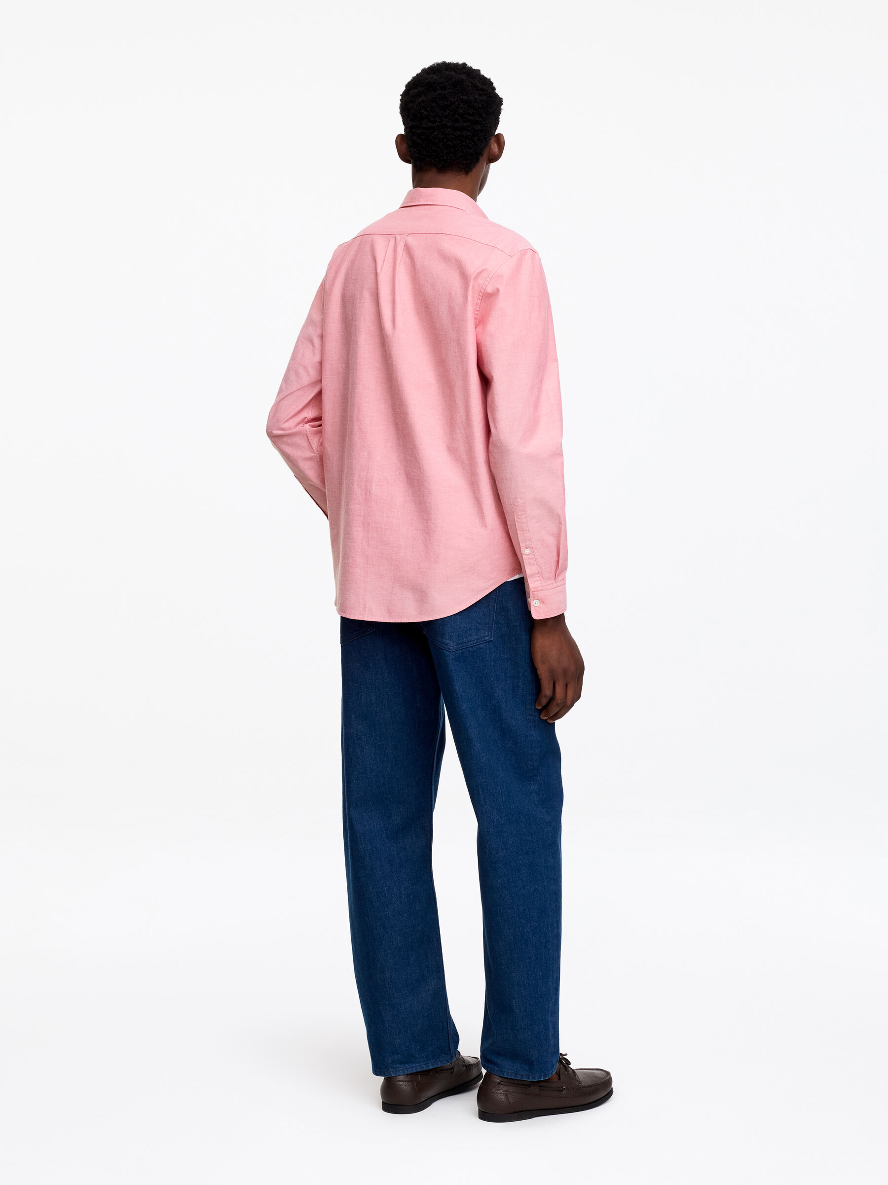 Oxford-Hemd mit normaler Passform - Pfirsich - Regular Fit - Men - StillMedia/Lookbook - 2