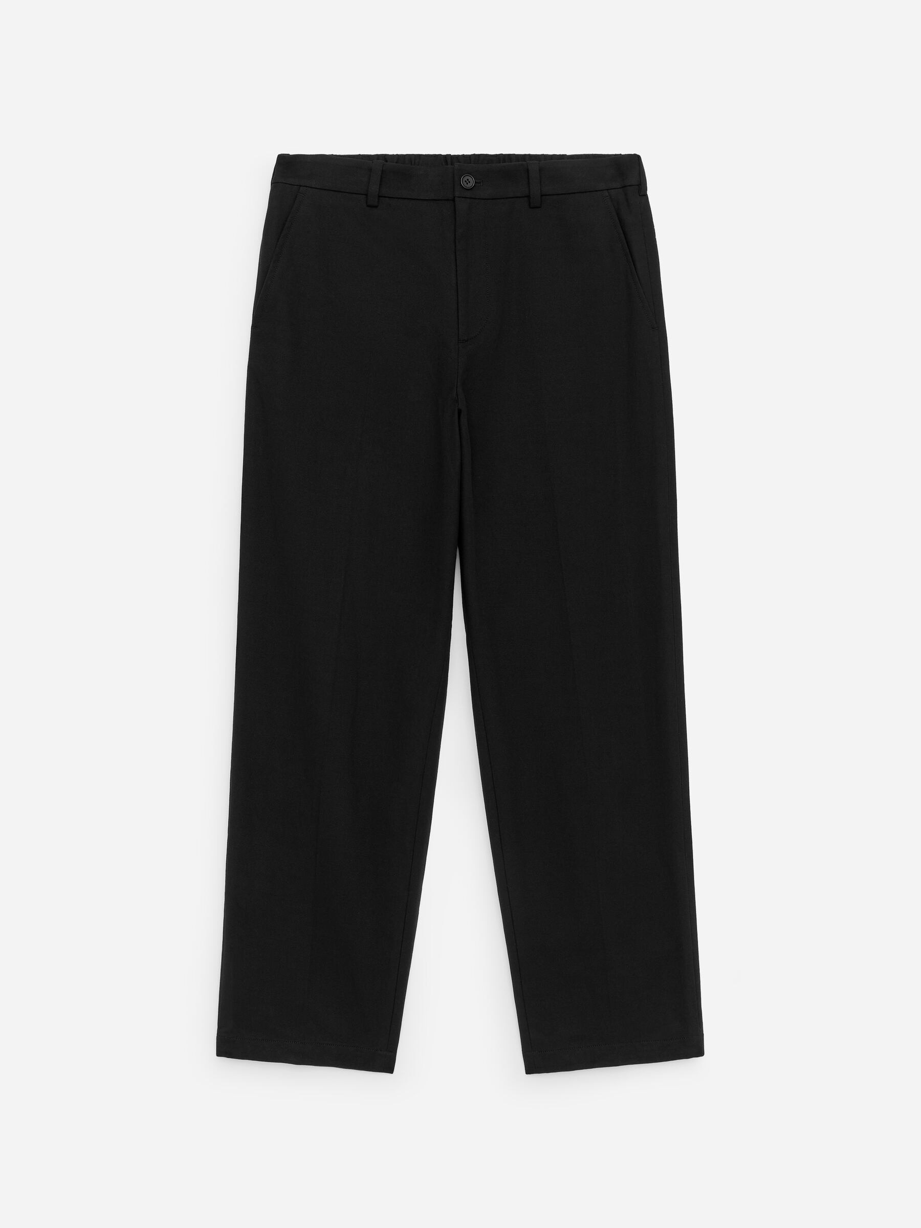 Lockere Hose aus Baumwolle und Lyocell - Schwarz - Relaxed Fit - Herren - StillMedia/DescriptiveStillLife - 1