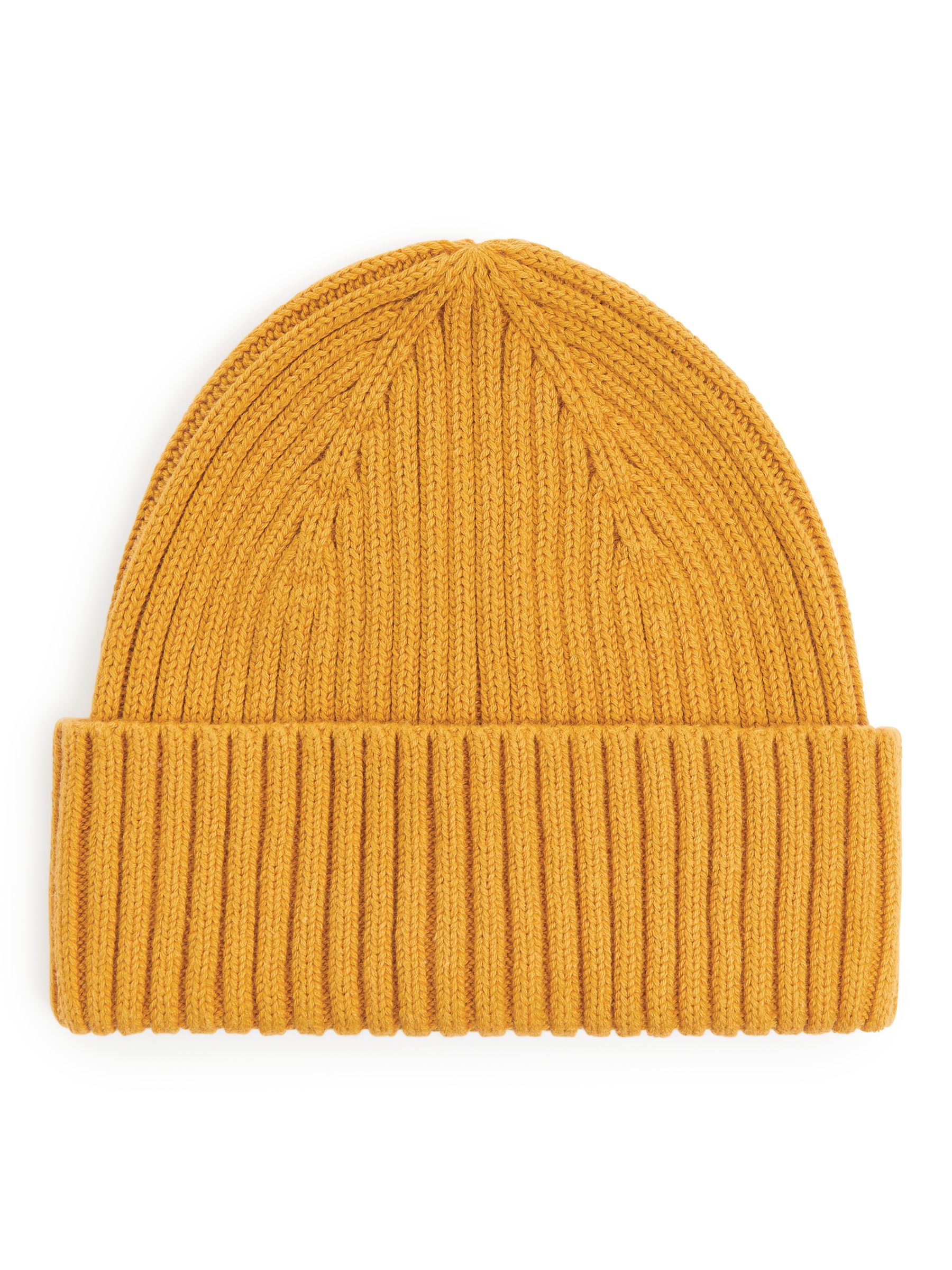 Rippstrickmütze - Senfgelb - Kinder - StillMedia/DescriptiveStillLife - 1