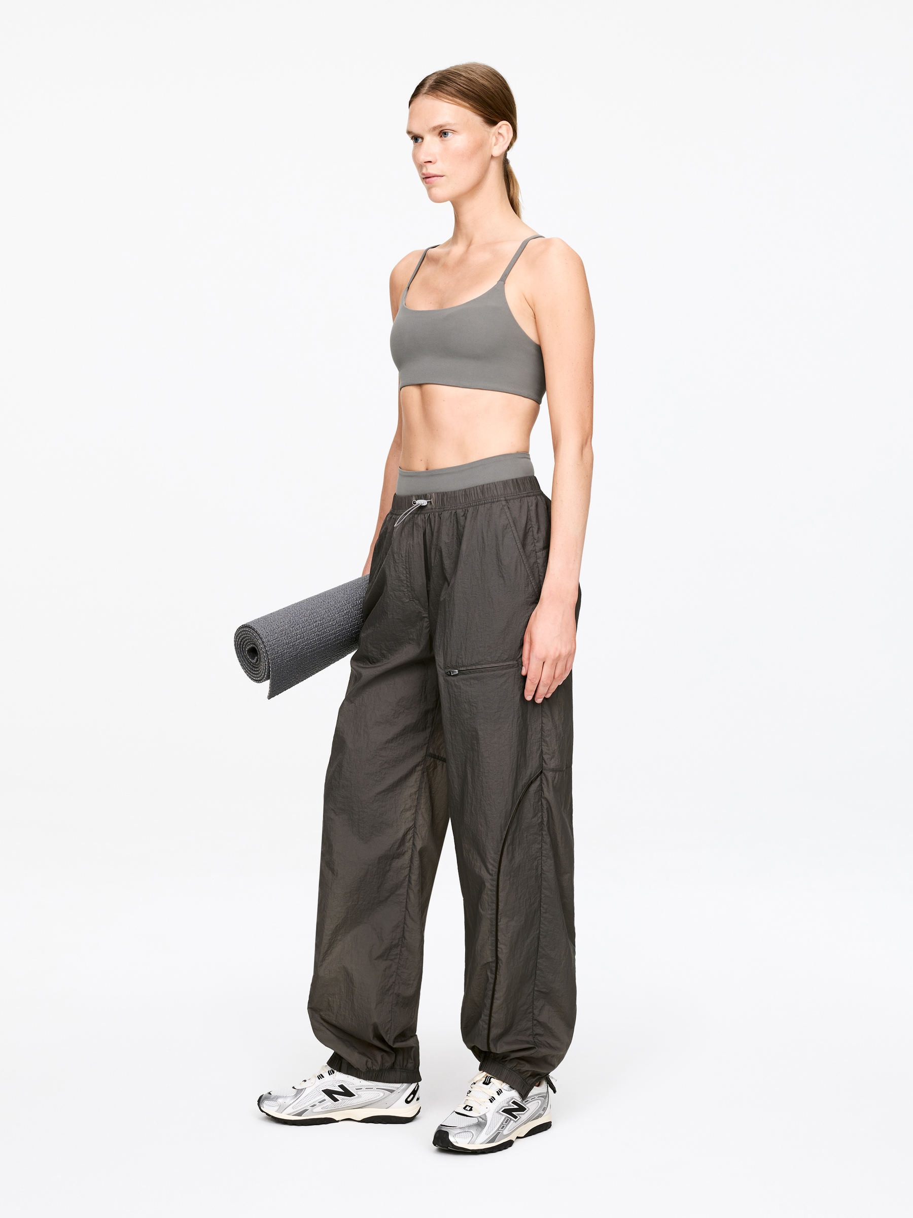 Soutien-gorge extensible doux - gris - Slim fit - Femme - StillMedia/Lookbook - 3