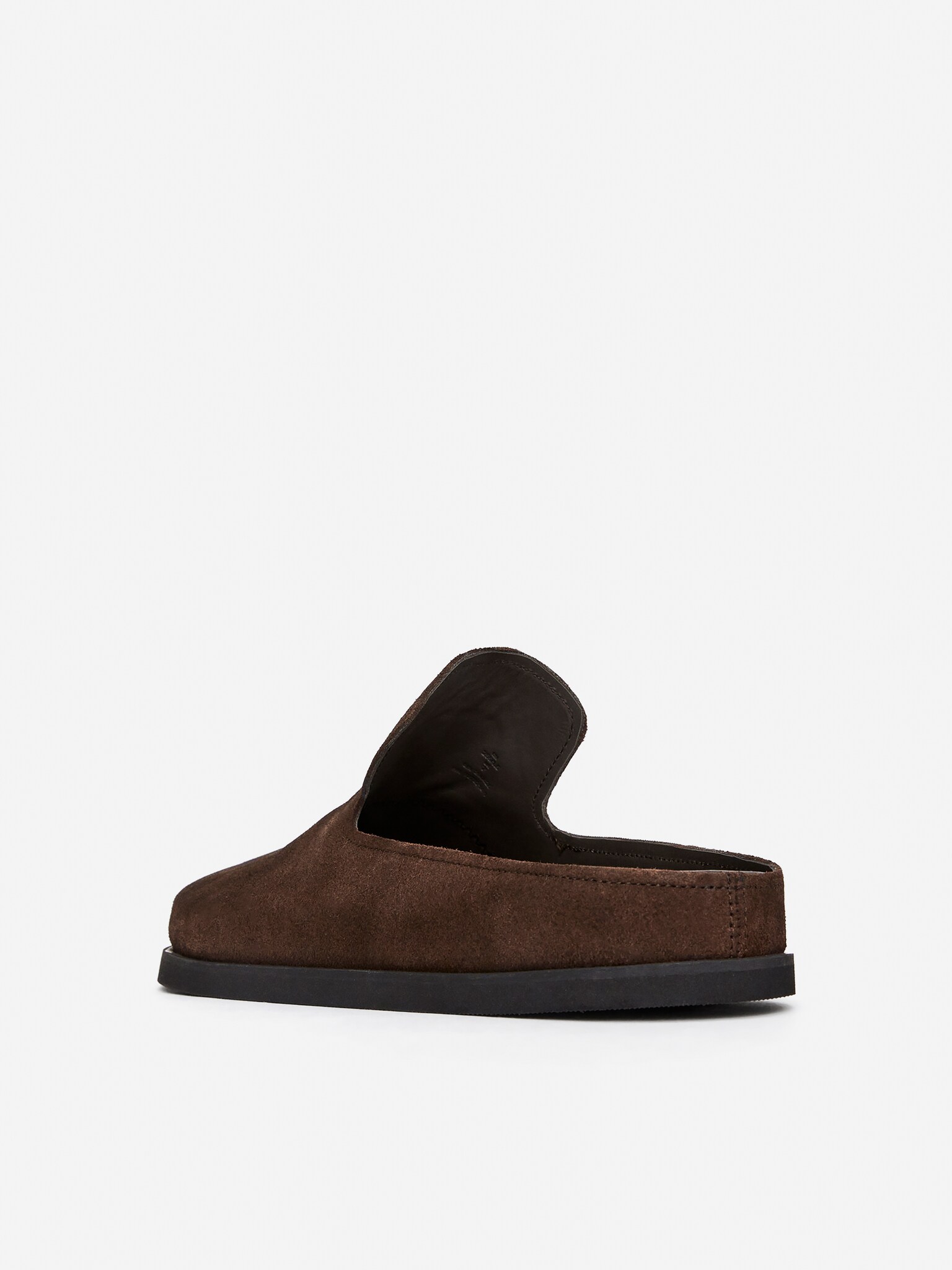 Mules en daim - Marron - 7