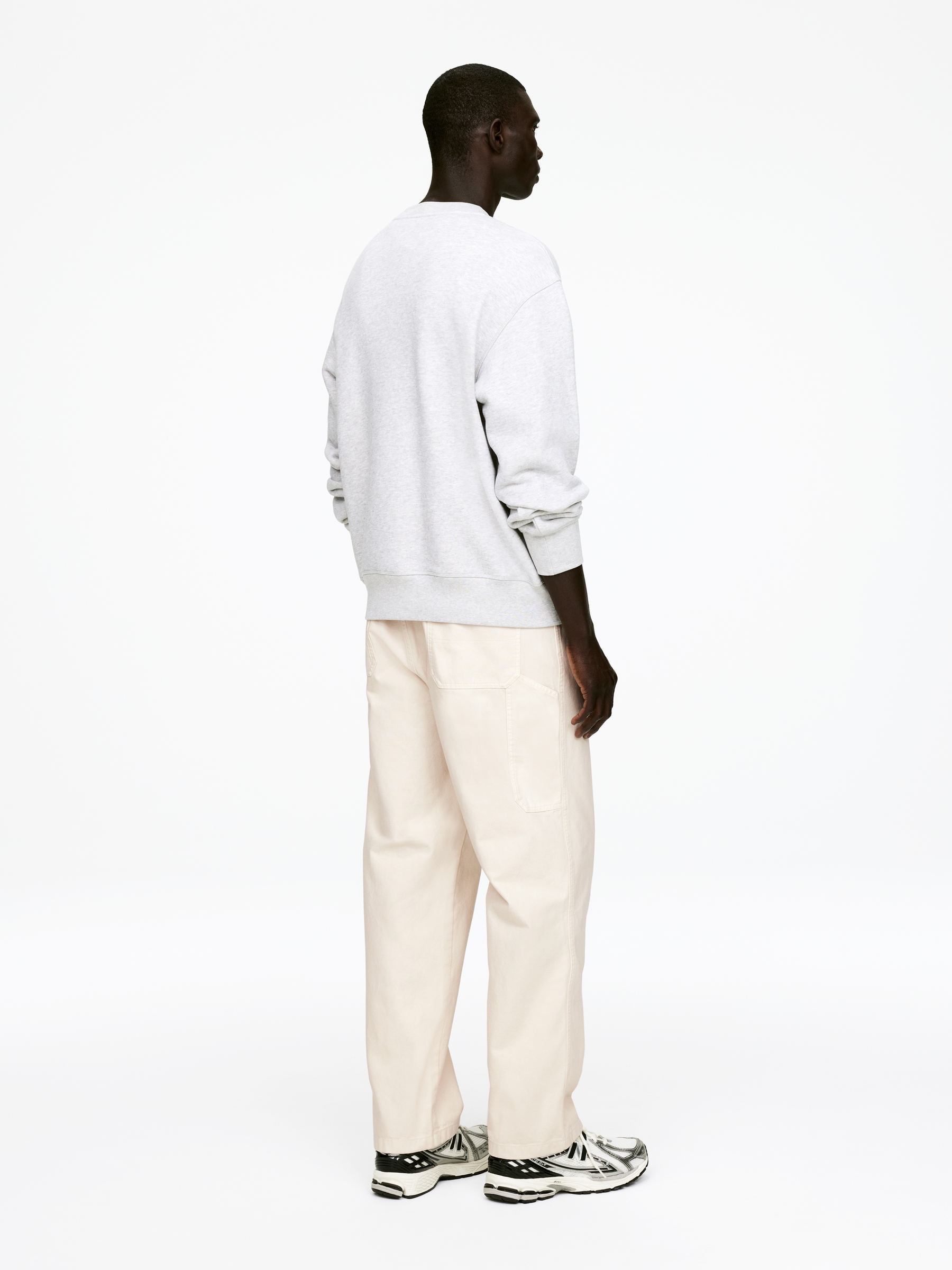 Loose-Fit Workwear Trousers - Off White - Loose fit - Men - StillMedia/Lookbook - 3