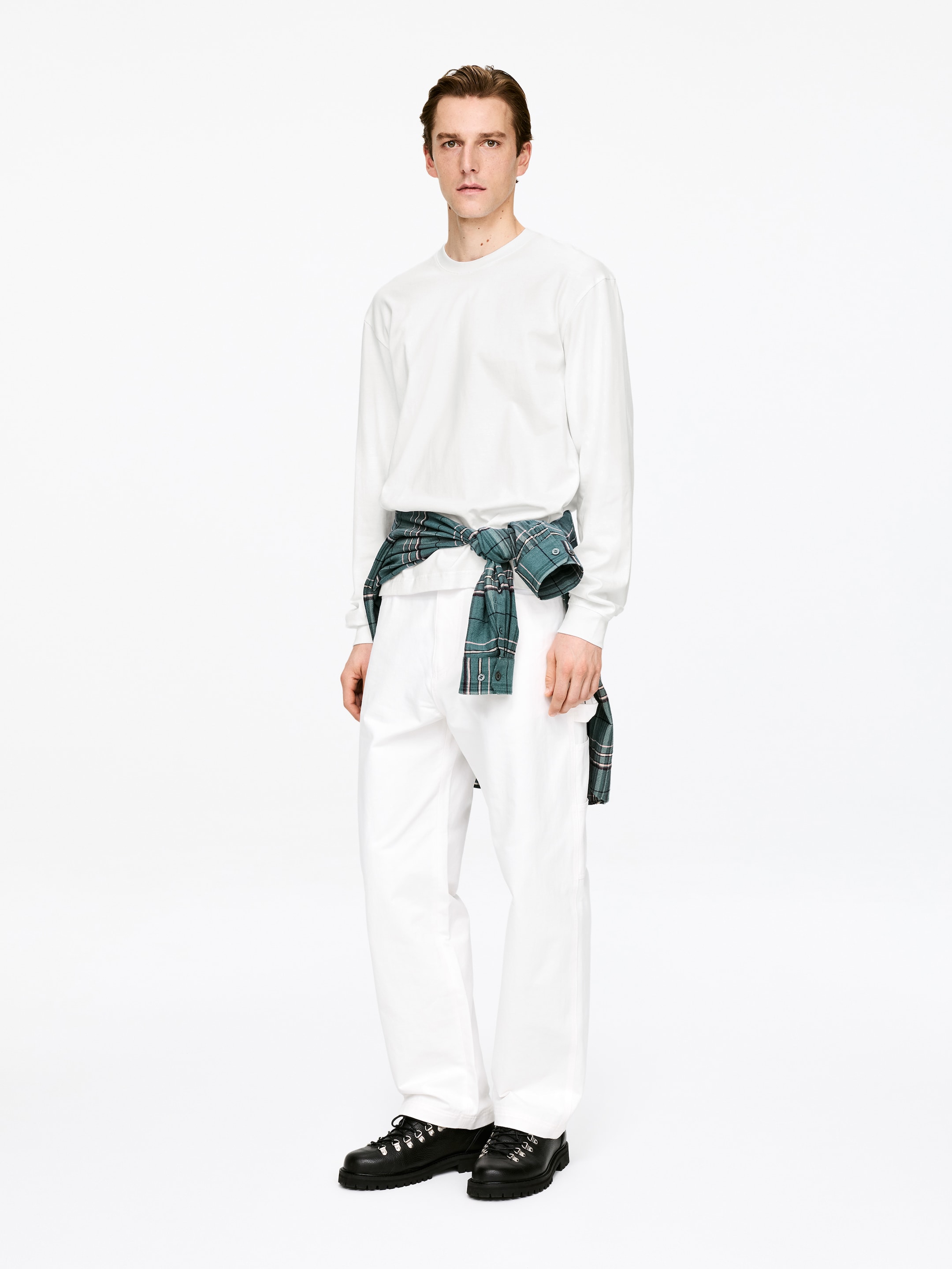 Zobacz większy obraz: T-shirt z długim rękawem - Biały - ON | H&M PL 6