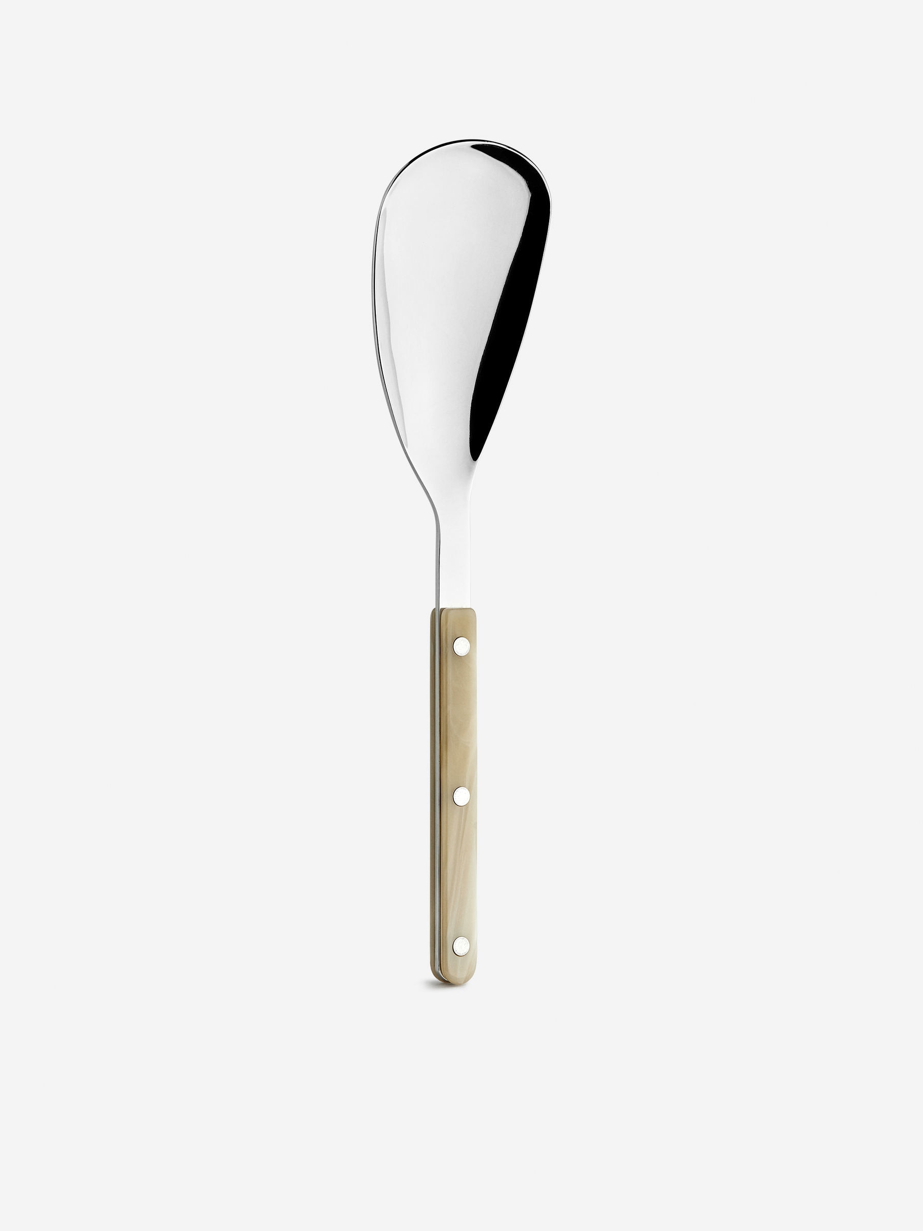 Cuillère à riz Bistro de Sabre Paris-#DBD5C3-16285