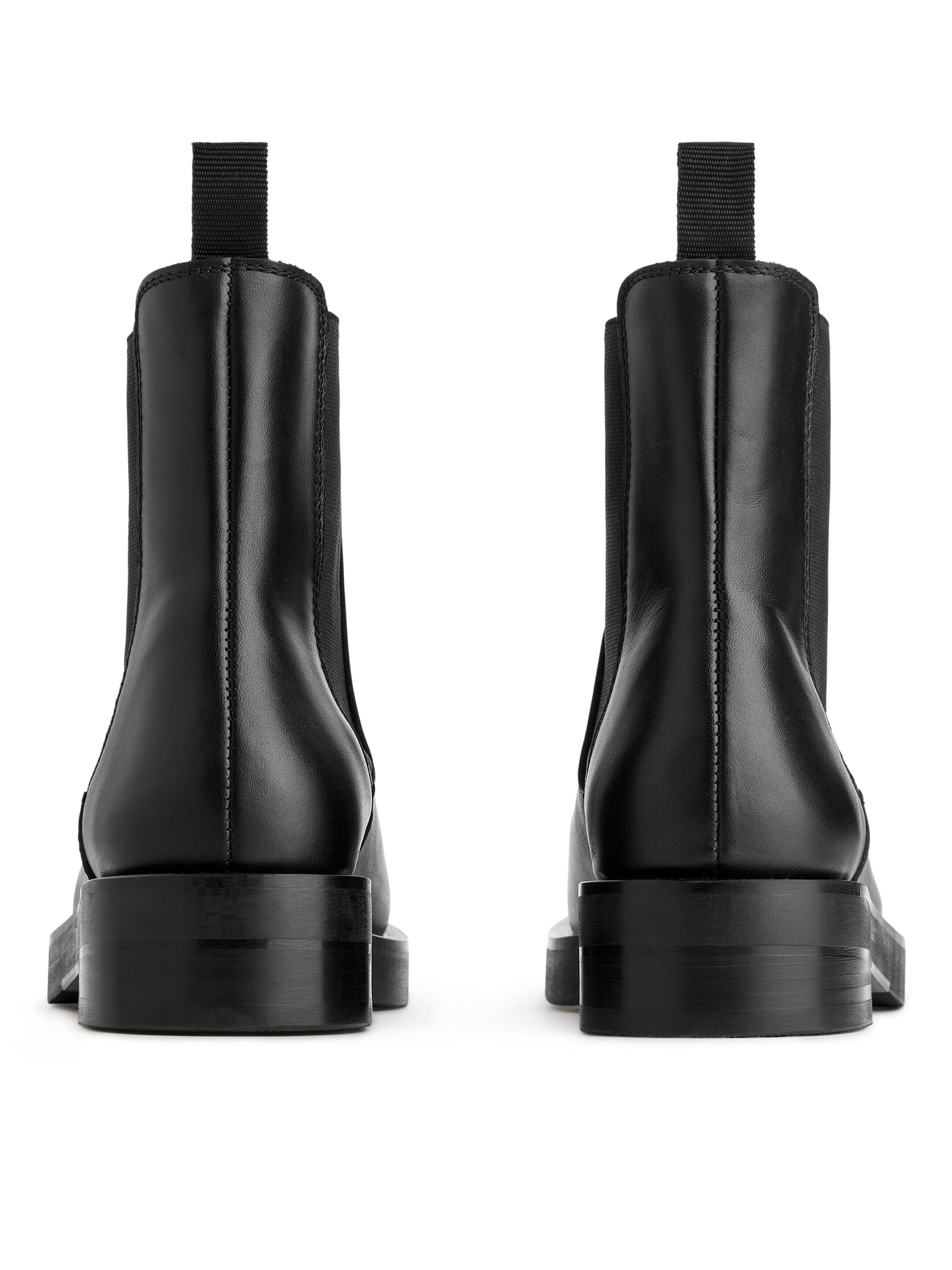 Zobacz większy obraz: Leather Chelsea Boots - Czarny - ONA | H&M PL 2