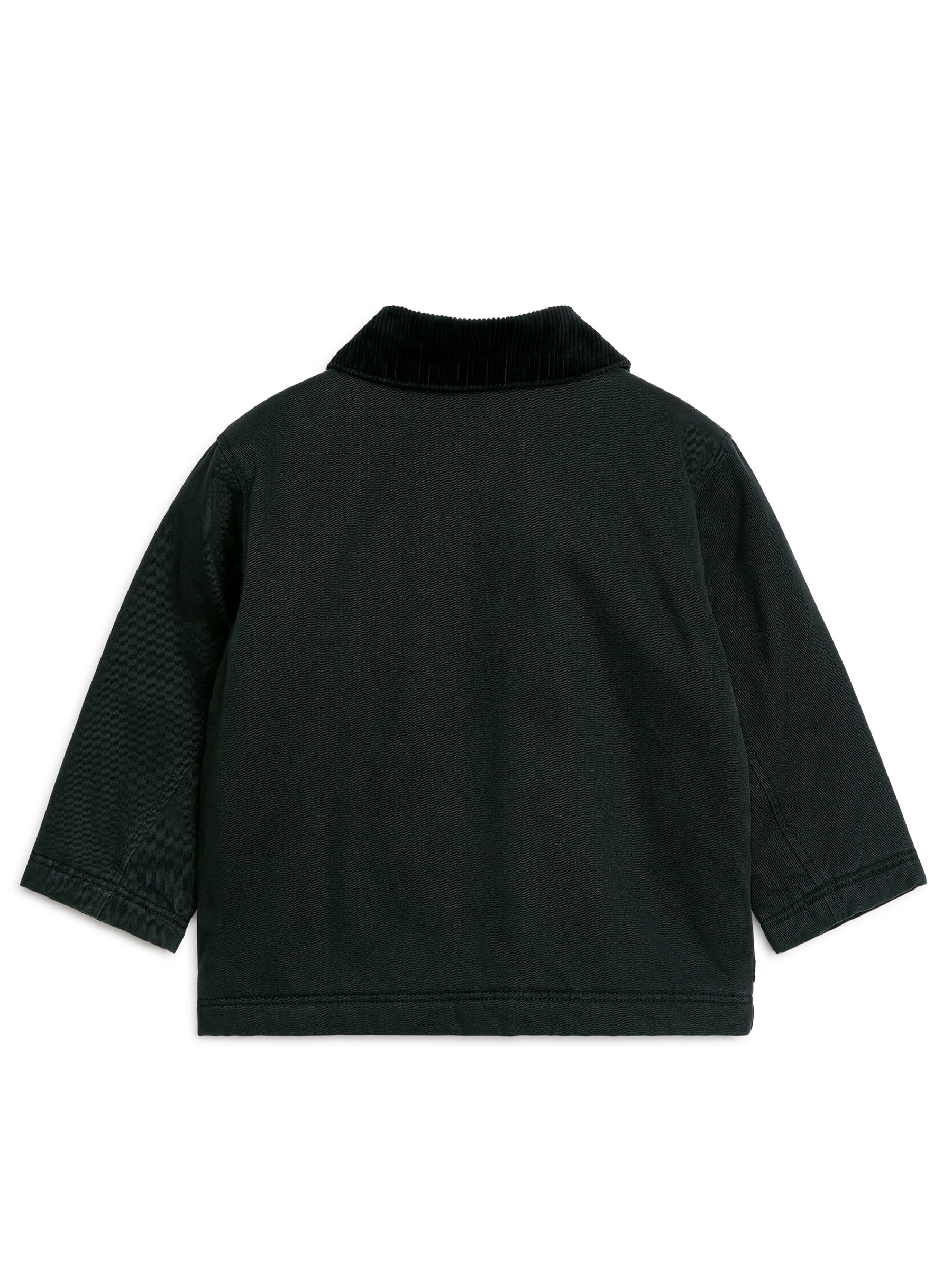 Kurtka ze sztruksowym kołnierzem - Czarny - Fason normalny - Children - StillMedia/DescriptiveStillLife - 1